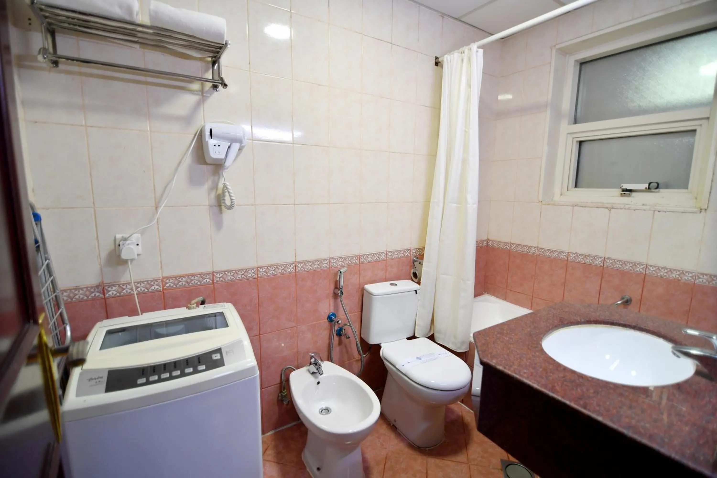 Bathroom in Emirates Stars Hotel Apartments Sharjah