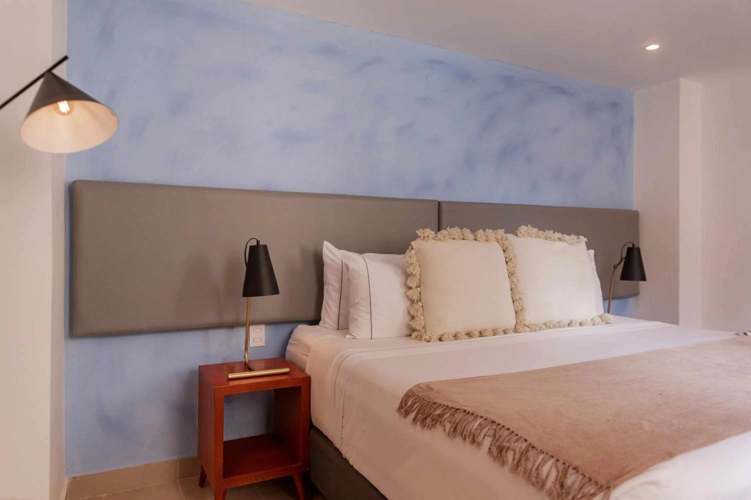 Bed in Ganem Suites Cartagena