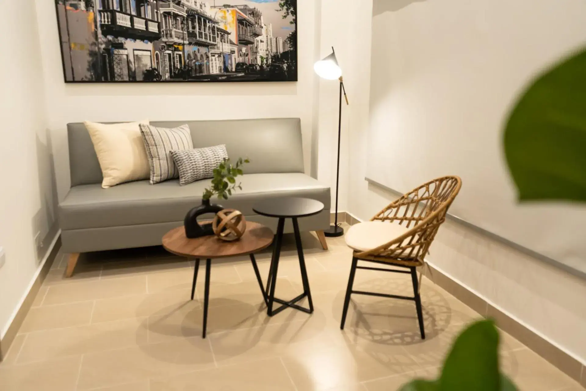 Living room in Ganem Suites Cartagena Living room in Ganem Suites Cartagena