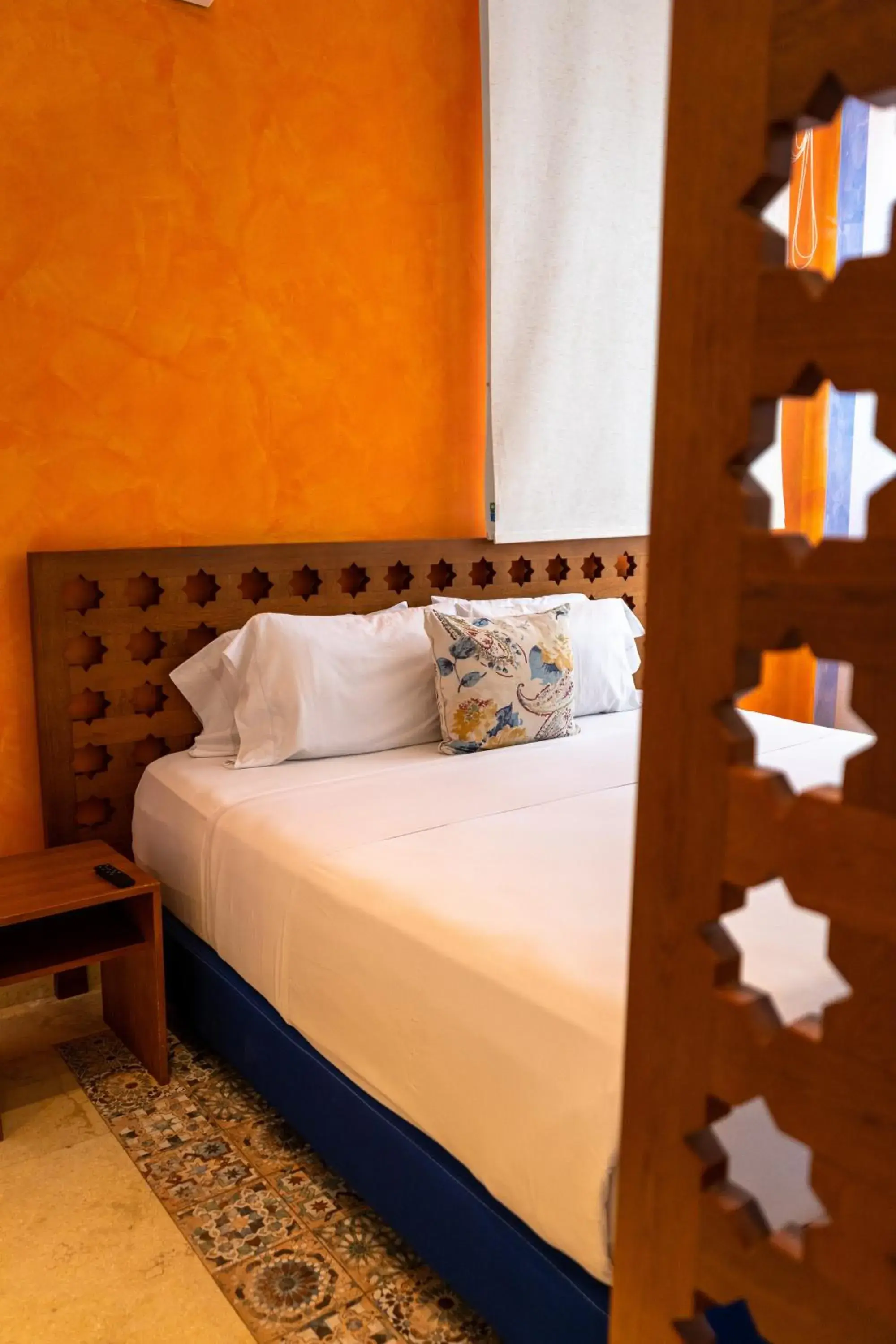 Bed in Ganem Suites Cartagena Bed in Ganem Suites Cartagena