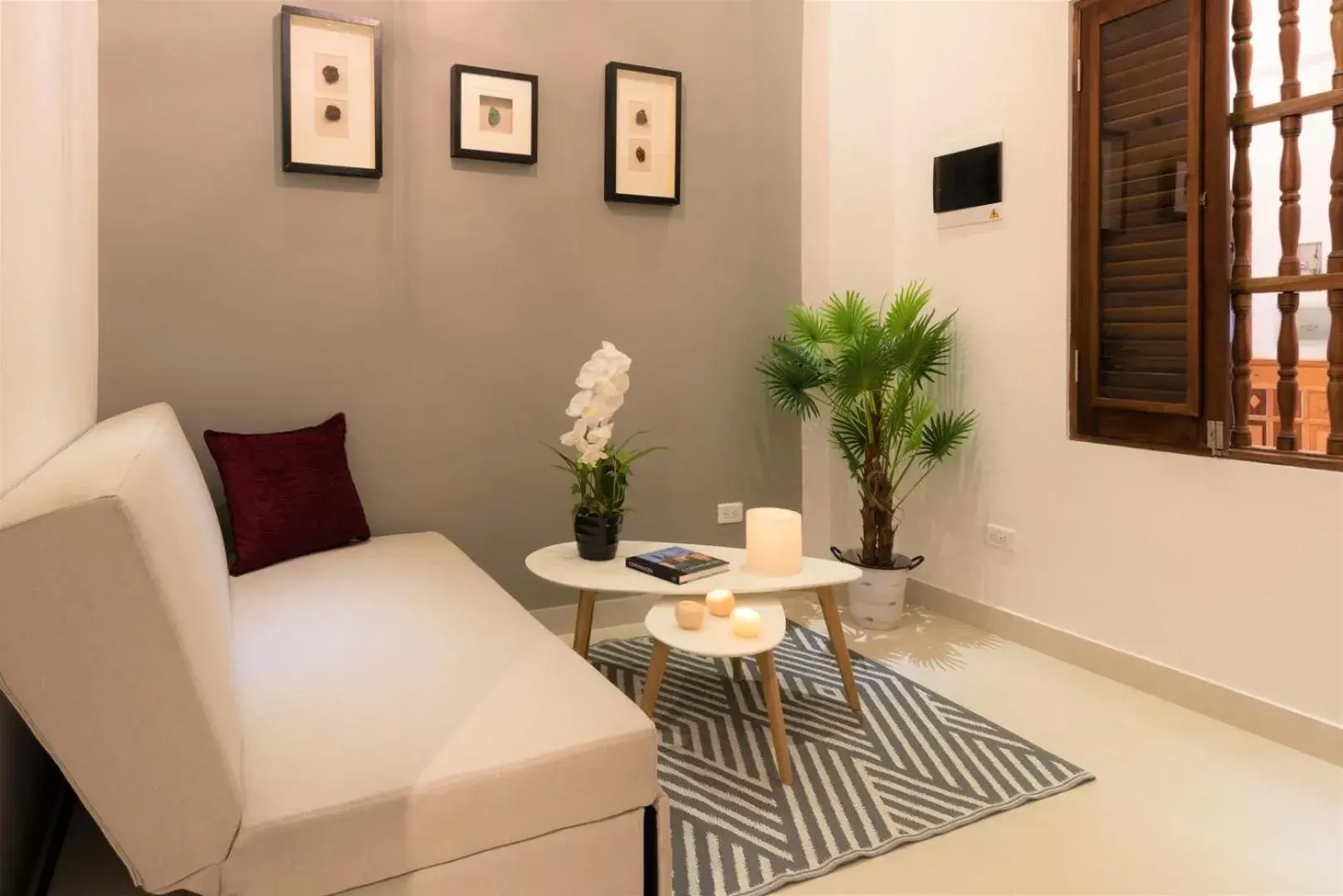 Living room in Ganem Suites Cartagena Living room in Ganem Suites Cartagena