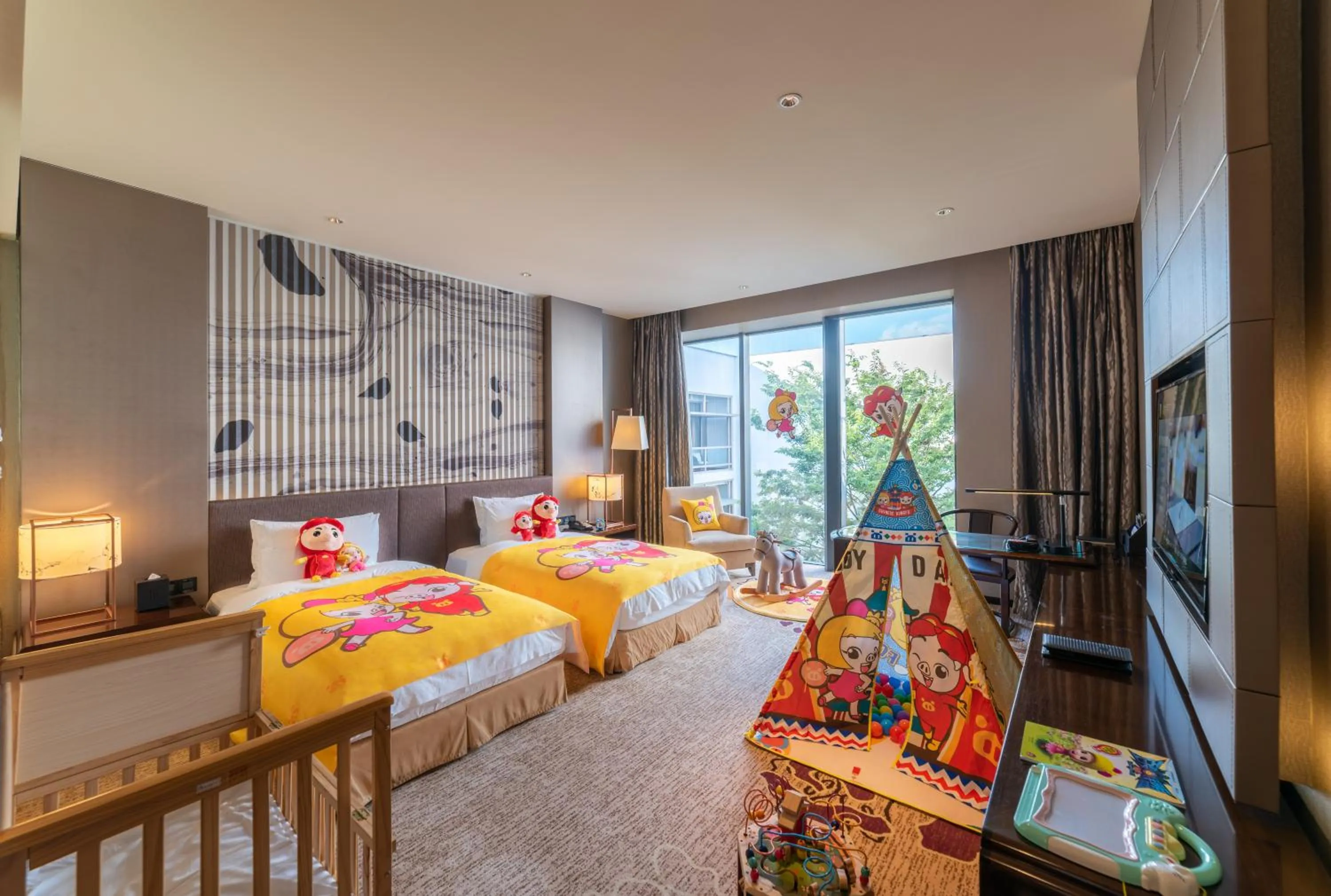 Photo of the whole room in CITIC Pacific Zhujiajiao Jin Jiang Hotel