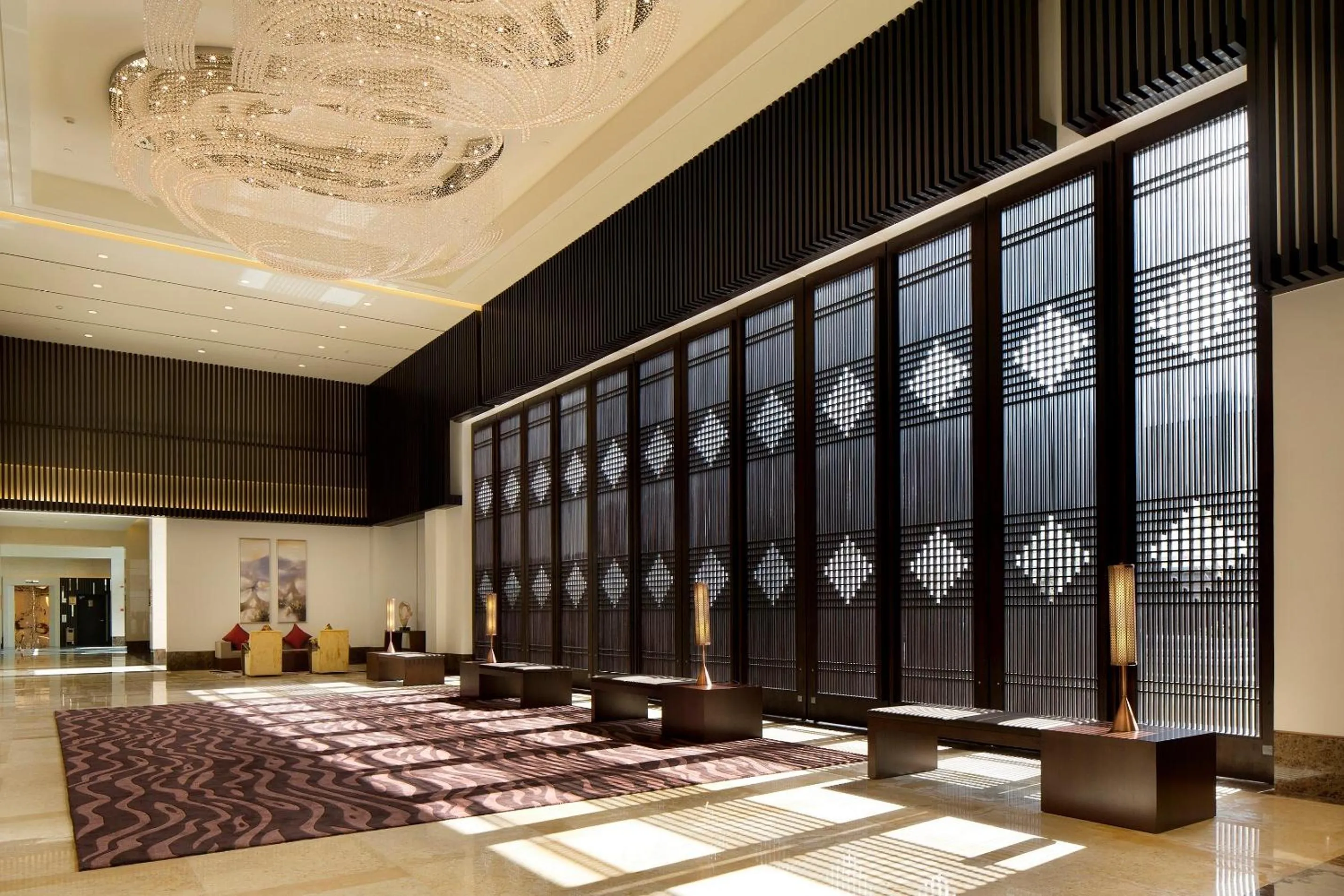 Seating area in CITIC Pacific Zhujiajiao Jin Jiang Hotel
