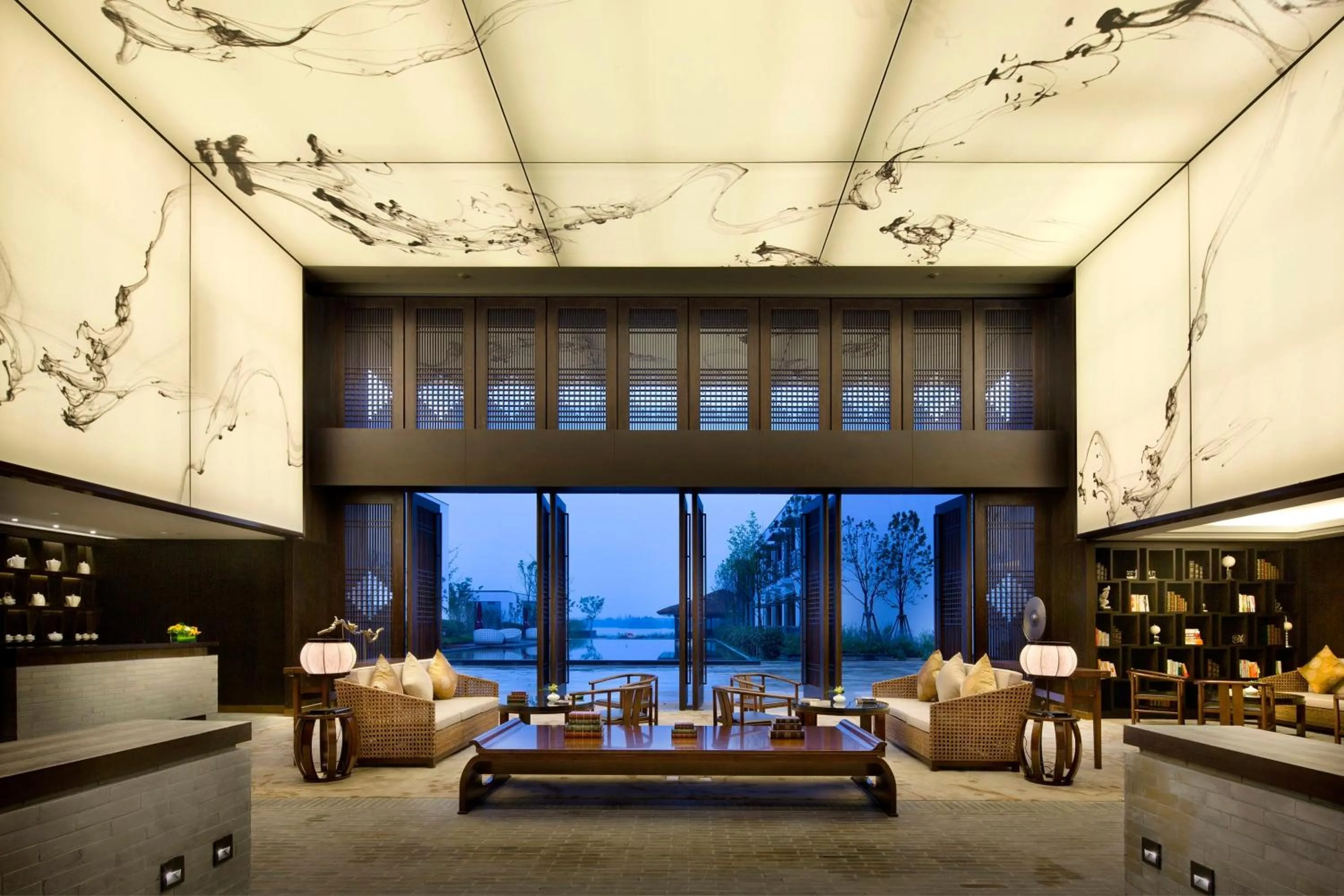 Lounge or bar in CITIC Pacific Zhujiajiao Jin Jiang Hotel