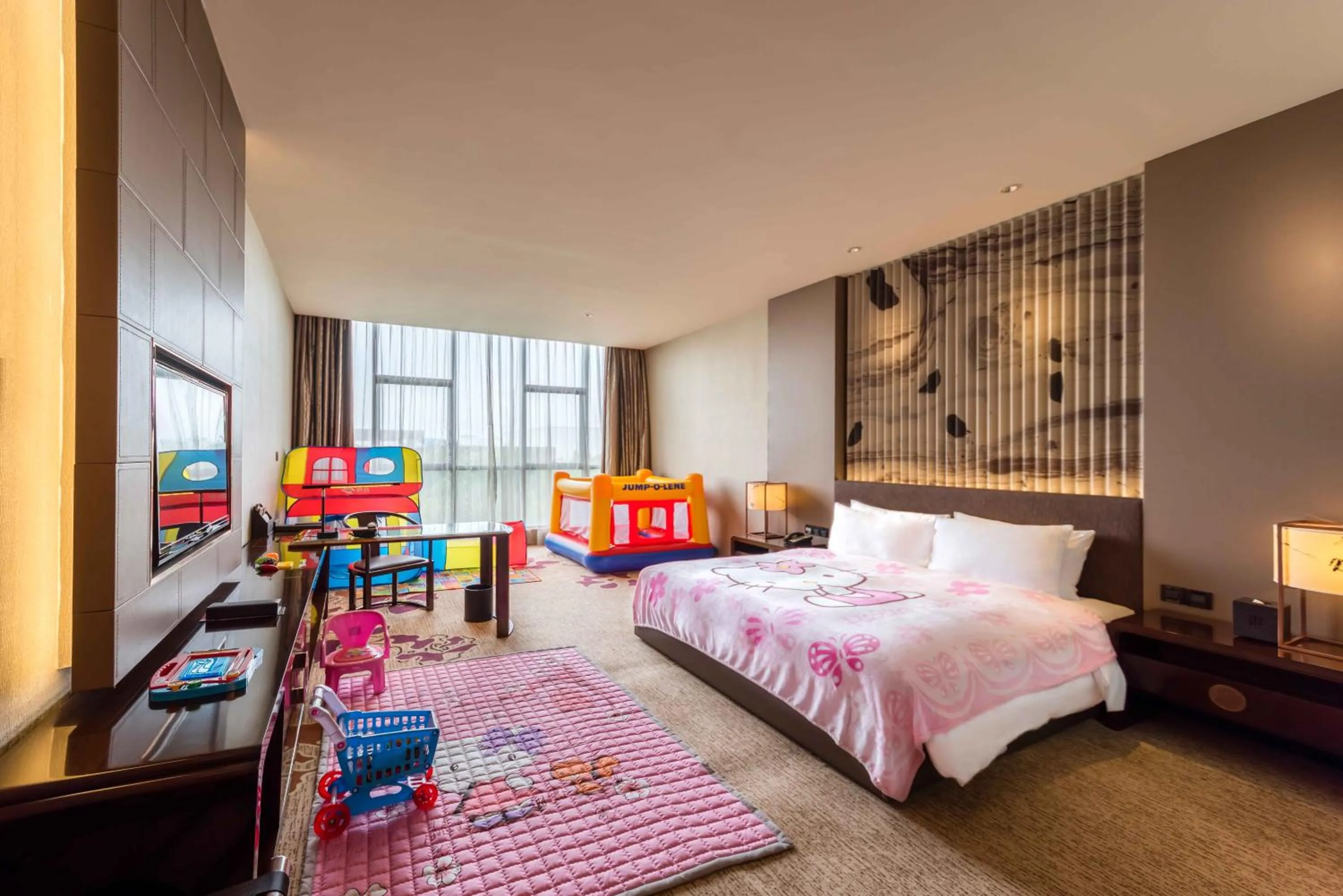 Photo of the whole room in CITIC Pacific Zhujiajiao Jin Jiang Hotel