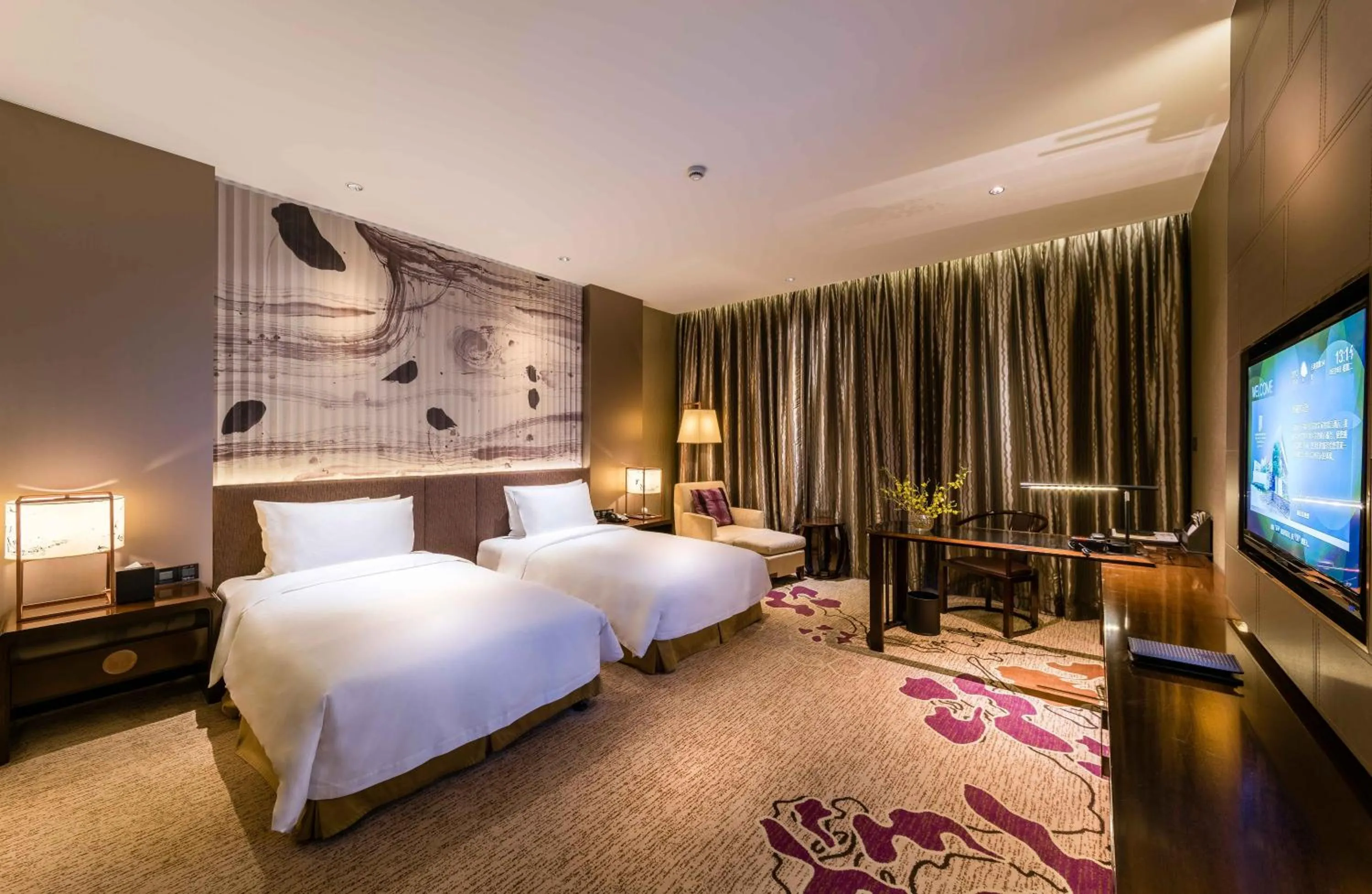 Photo of the whole room in CITIC Pacific Zhujiajiao Jin Jiang Hotel