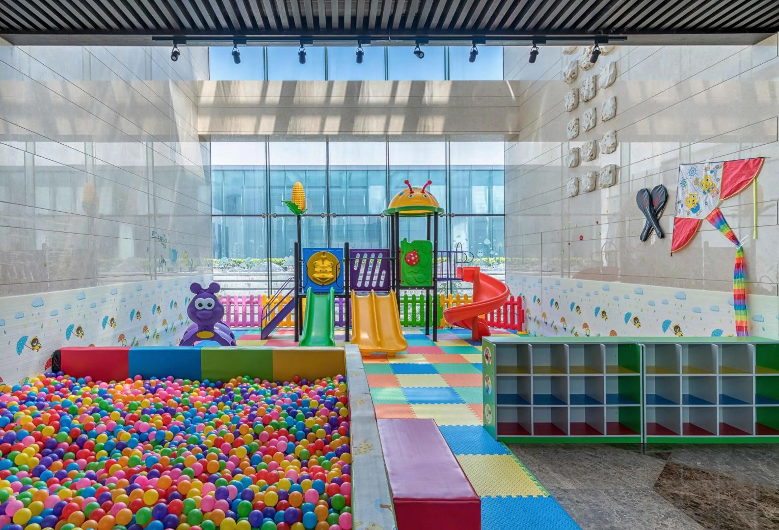 Children play ground in CITIC Pacific Zhujiajiao Jin Jiang Hotel