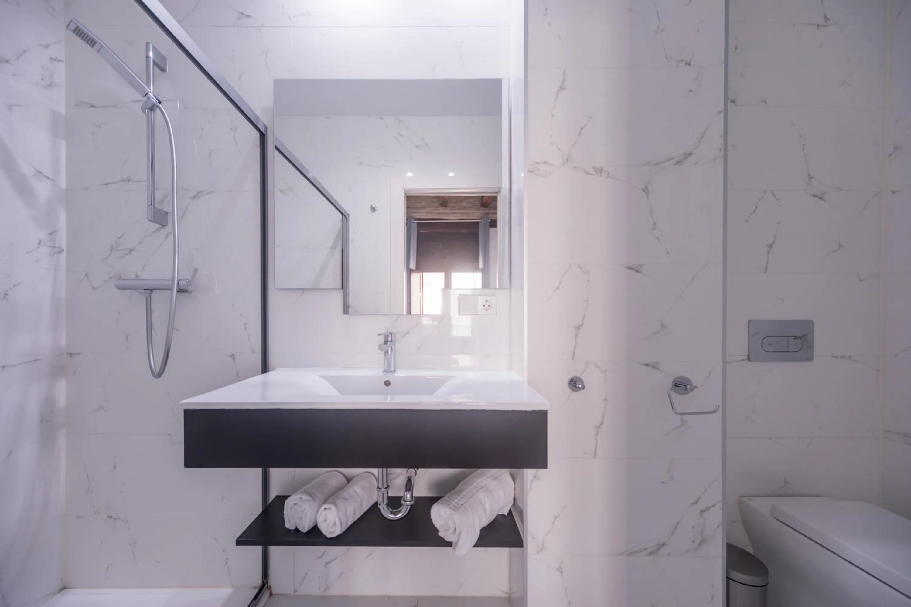 Bathroom in San Miguel, Luxury apartments.