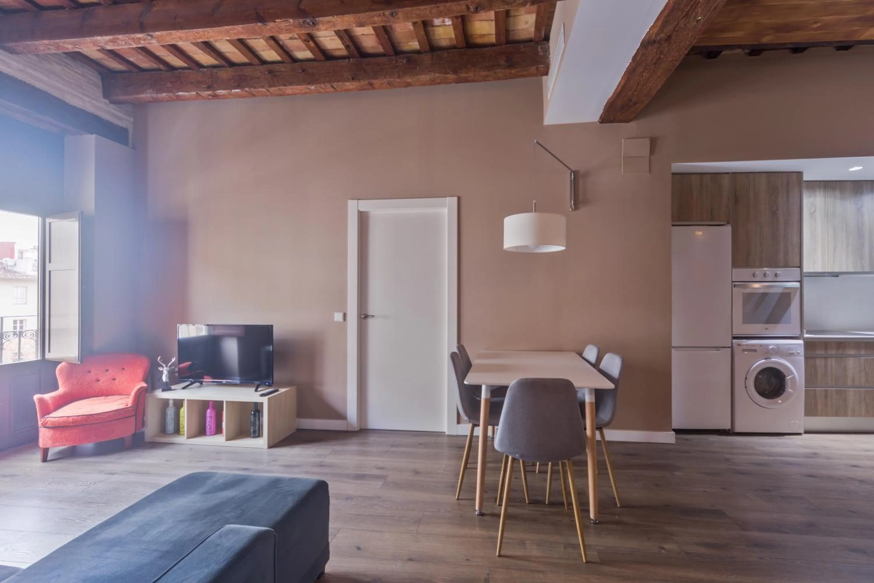 Dining area in San Miguel, Luxury apartments.