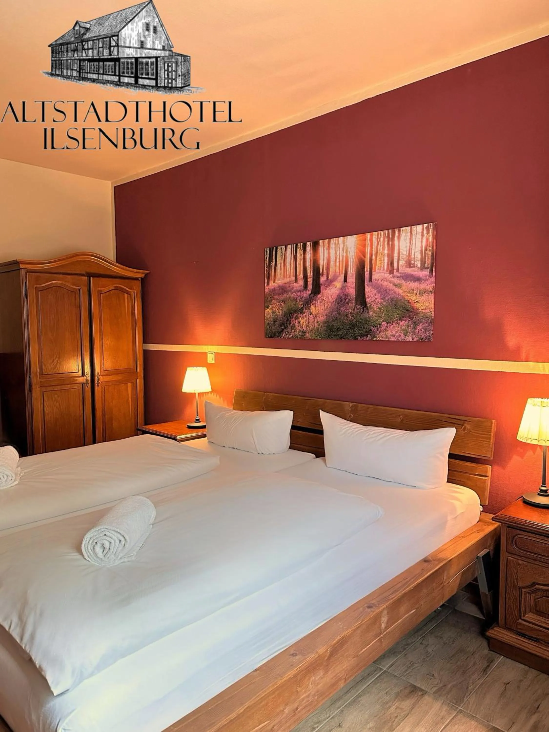 Photo of the whole room, Bed in Altstadthotel Ilsenburg
