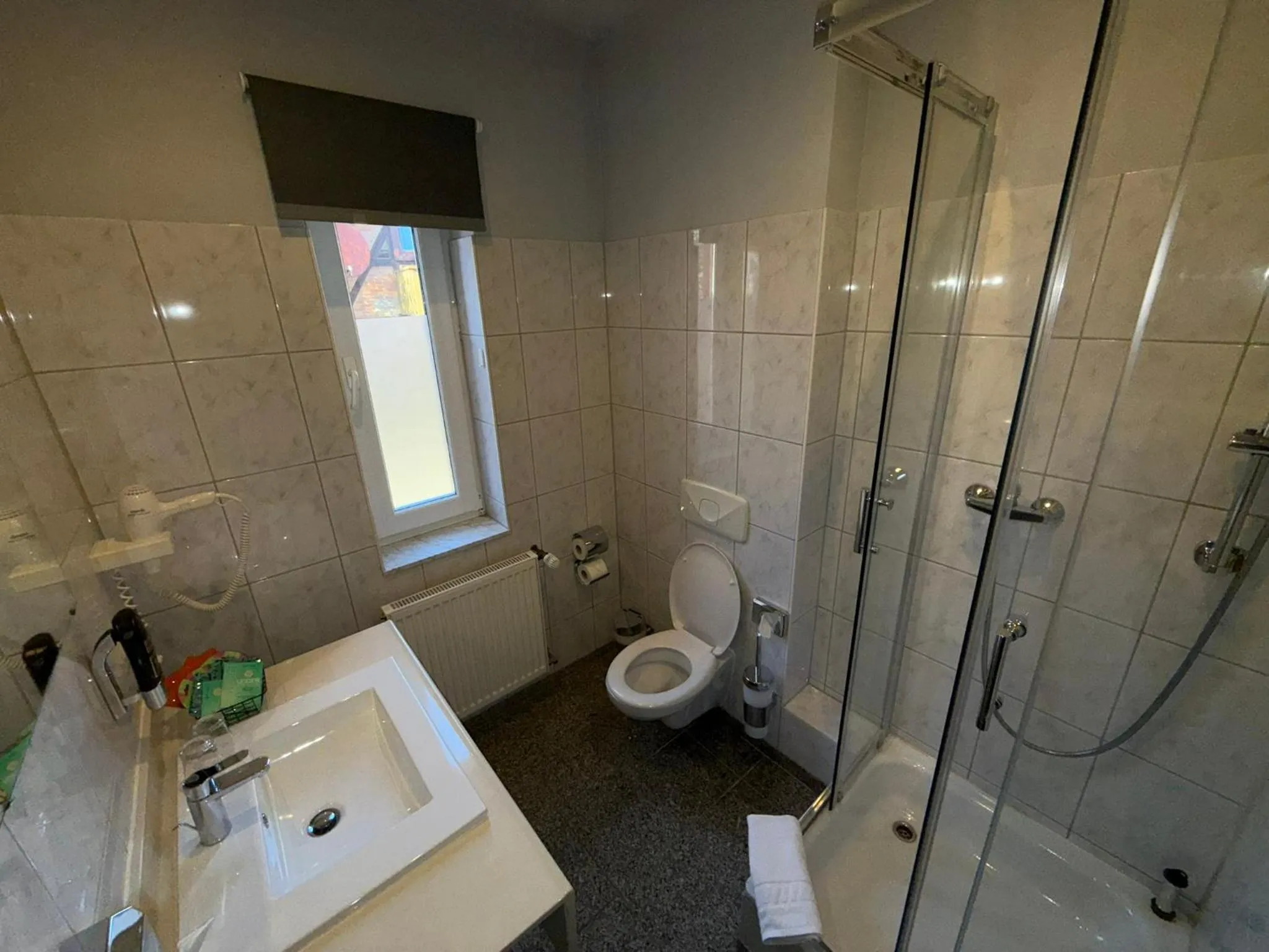 Bathroom in Altstadthotel Ilsenburg