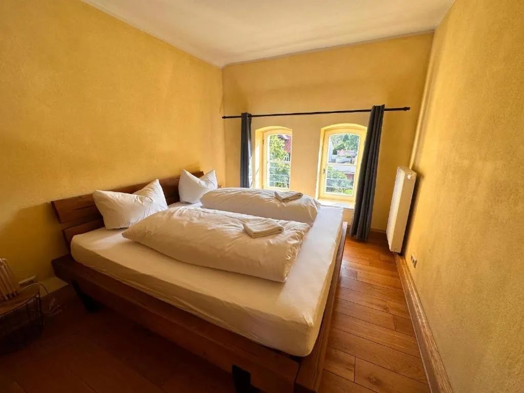 Bed in Altstadthotel Ilsenburg