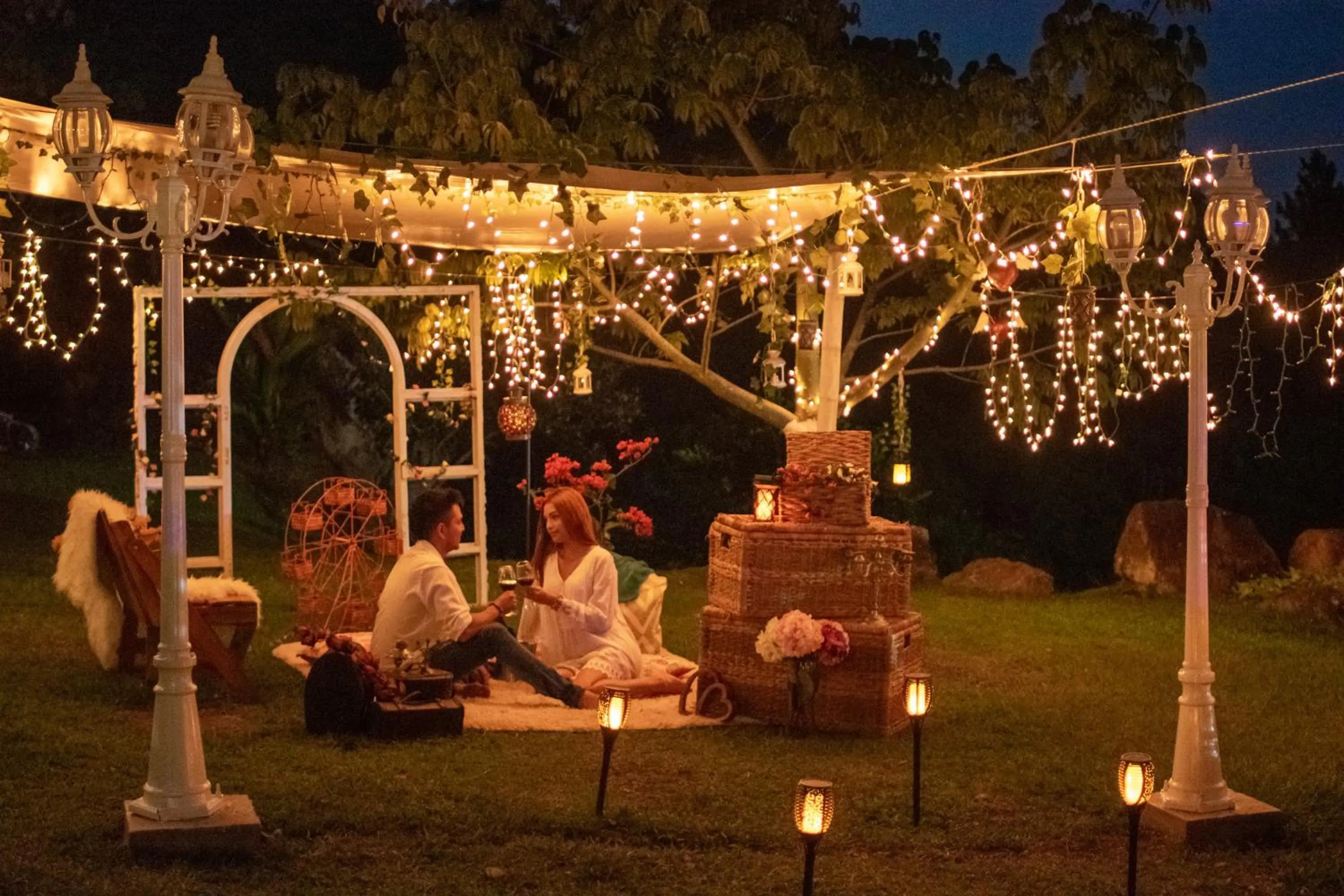 Night in BOSQUE EL DESCANSO