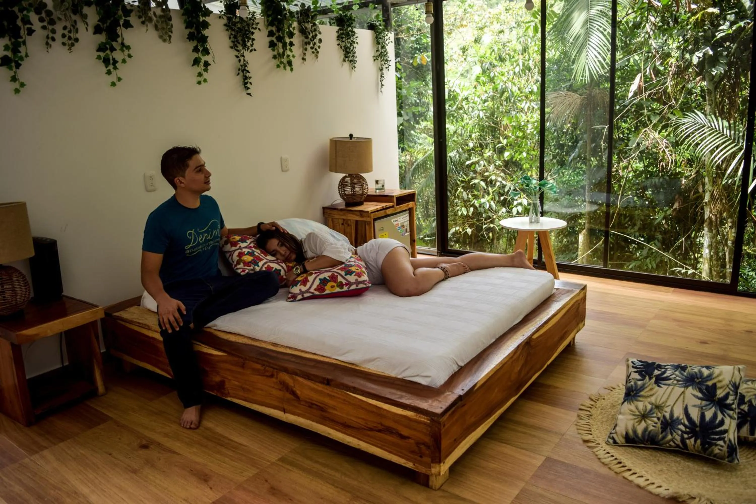 Garden view in BOSQUE EL DESCANSO