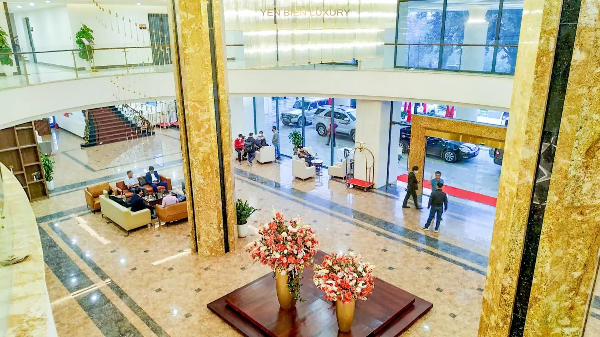 Lobby or reception in YEN BIEN LUXURY HOTEL Lobby or reception in YEN BIEN LUXURY HOTEL