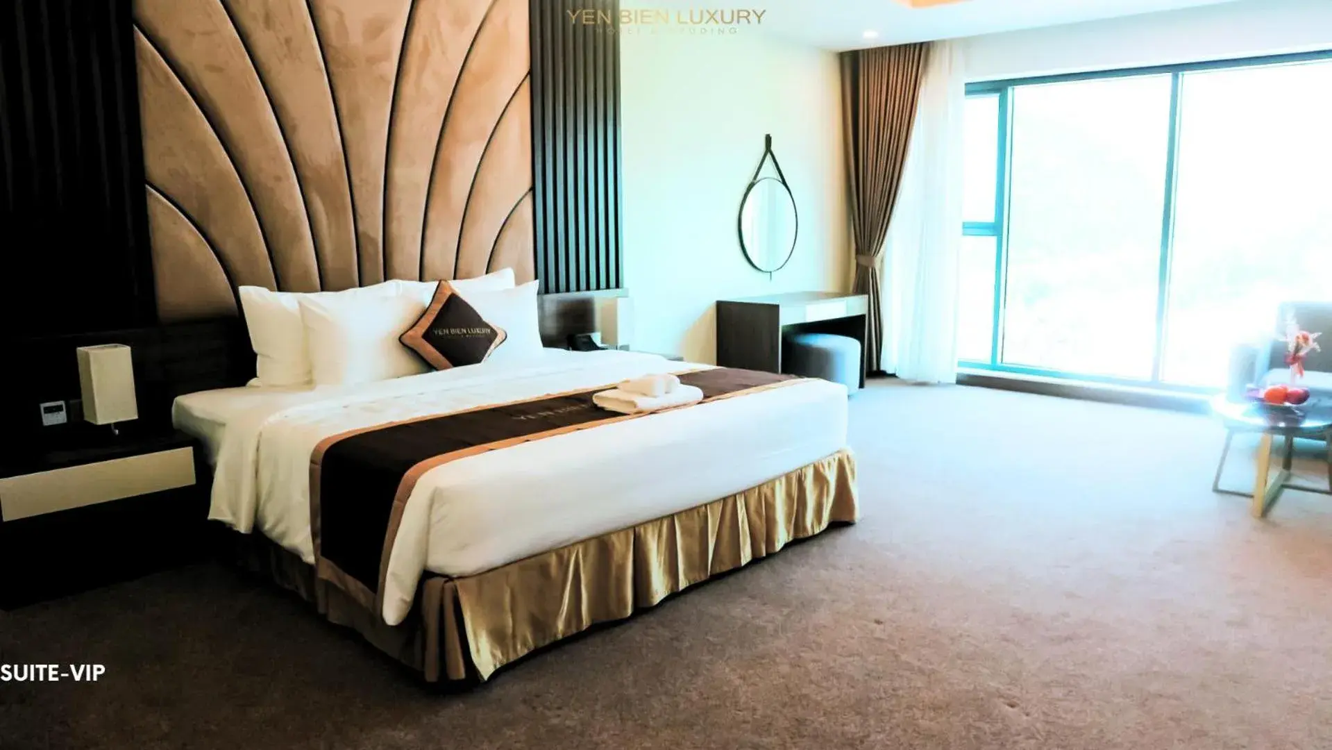 Bed in YEN BIEN LUXURY HOTEL Bed in YEN BIEN LUXURY HOTEL