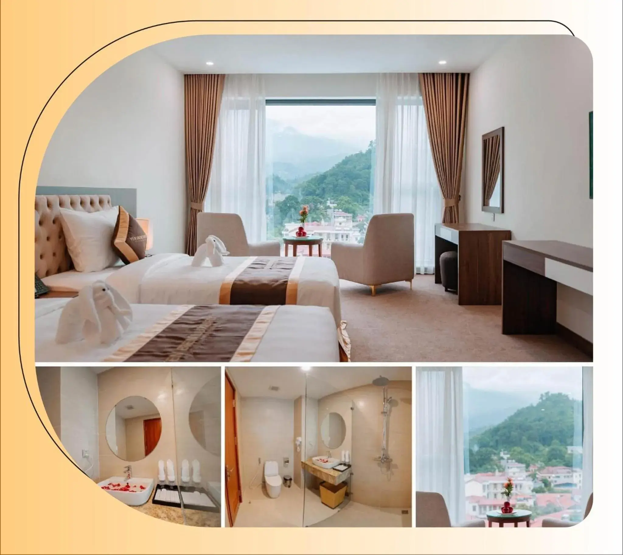 Bed in YEN BIEN LUXURY HOTEL Bed in YEN BIEN LUXURY HOTEL