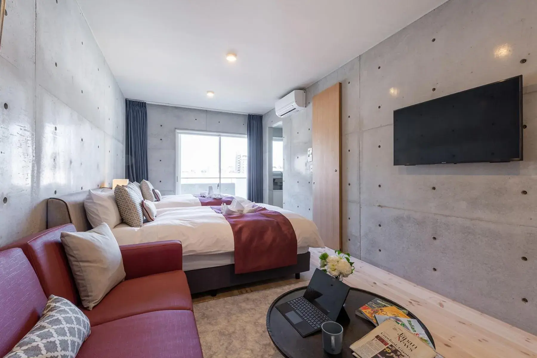 Twin Room with Bath in Tamatsukuri Daifuji Kan Twin Room with Bath in Tamatsukuri Daifuji Kan