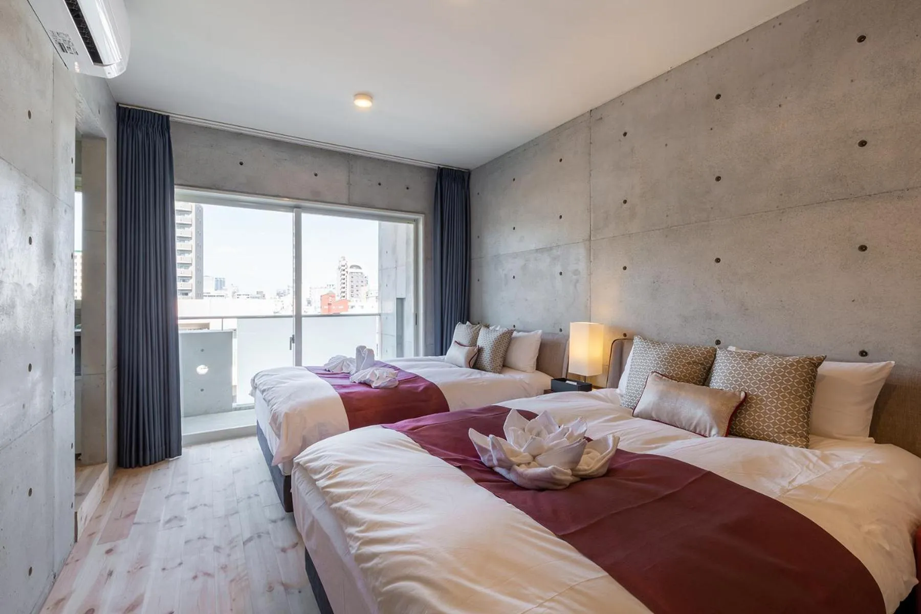 Bed in Tamatsukuri Daifuji Kan