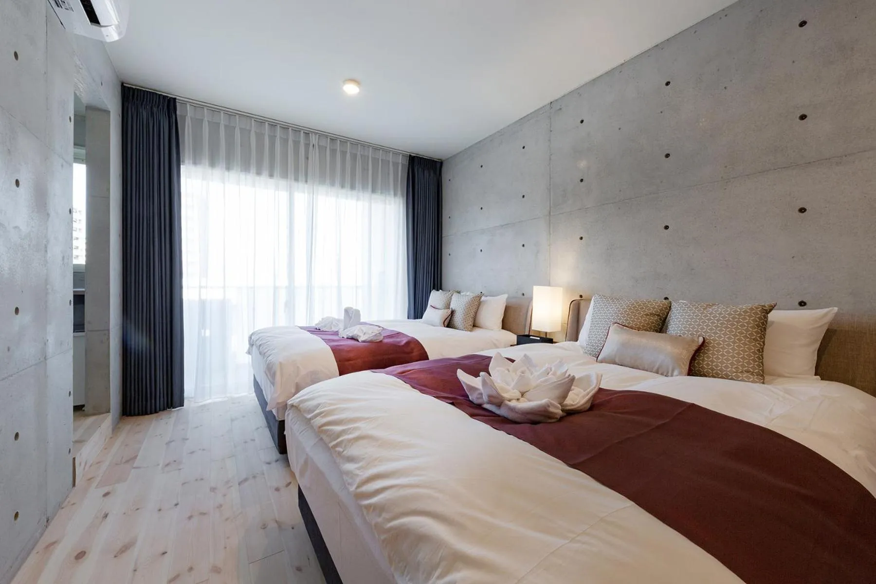 Bed in Tamatsukuri Daifuji Kan