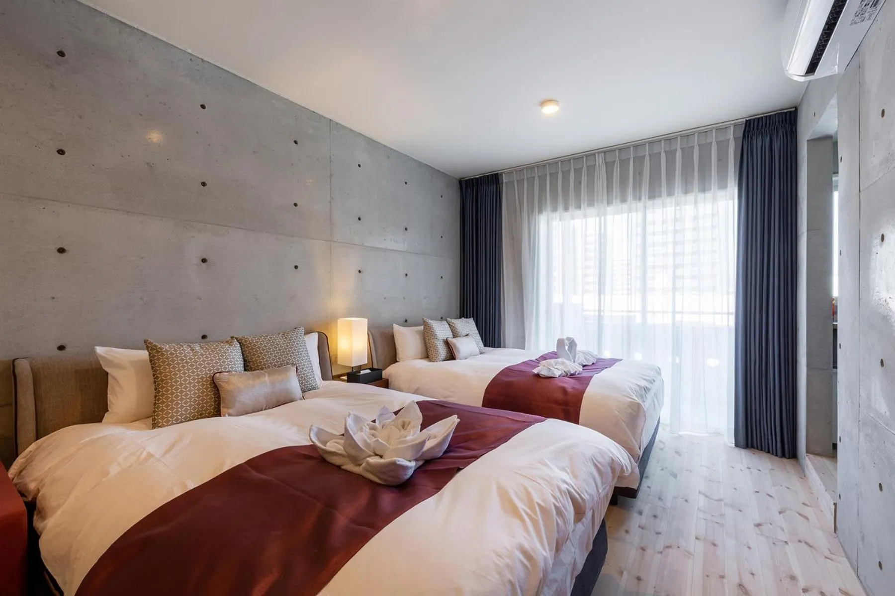 Bed in Tamatsukuri Daifuji Kan