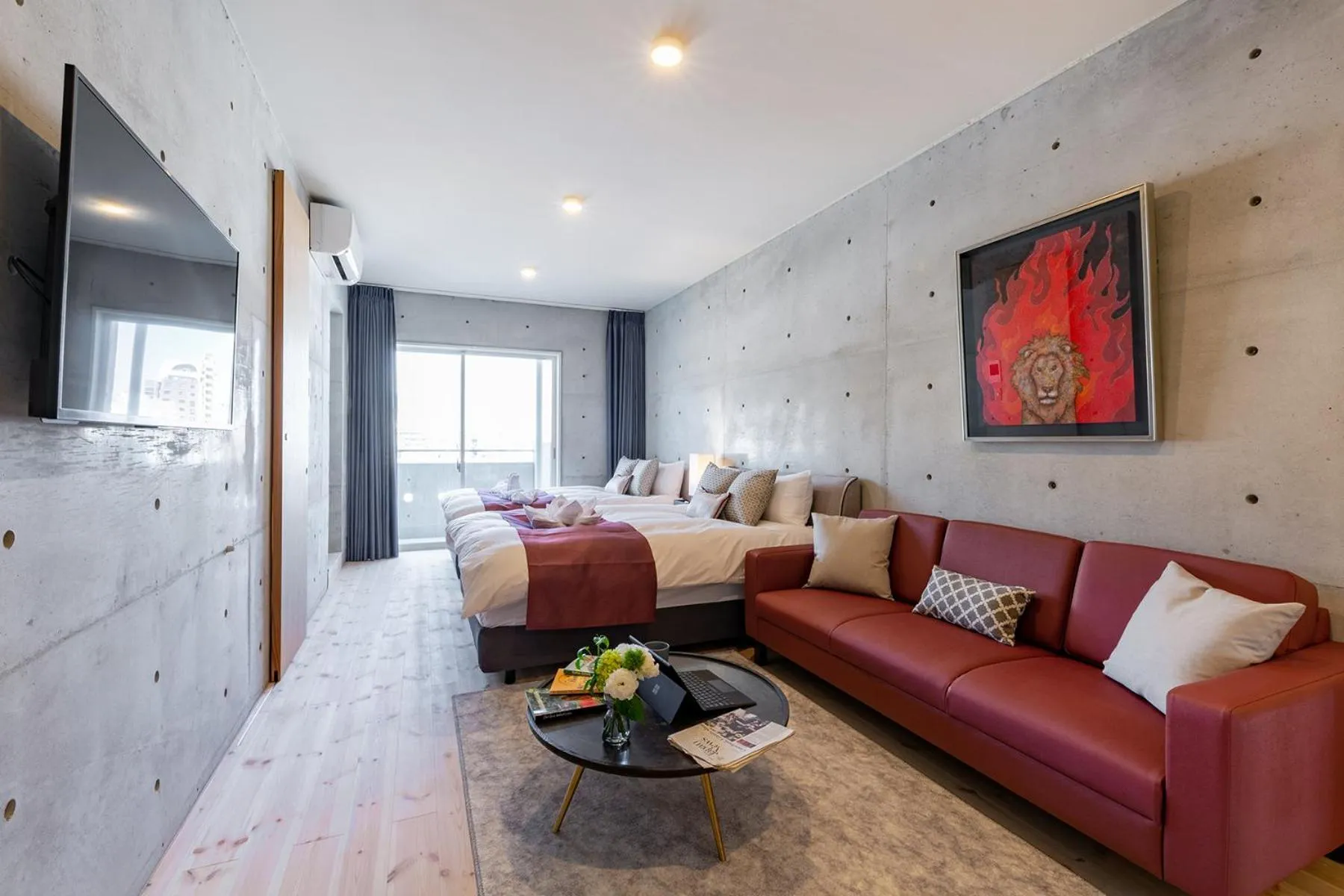 Photo of the whole room in Tamatsukuri Daifuji Kan