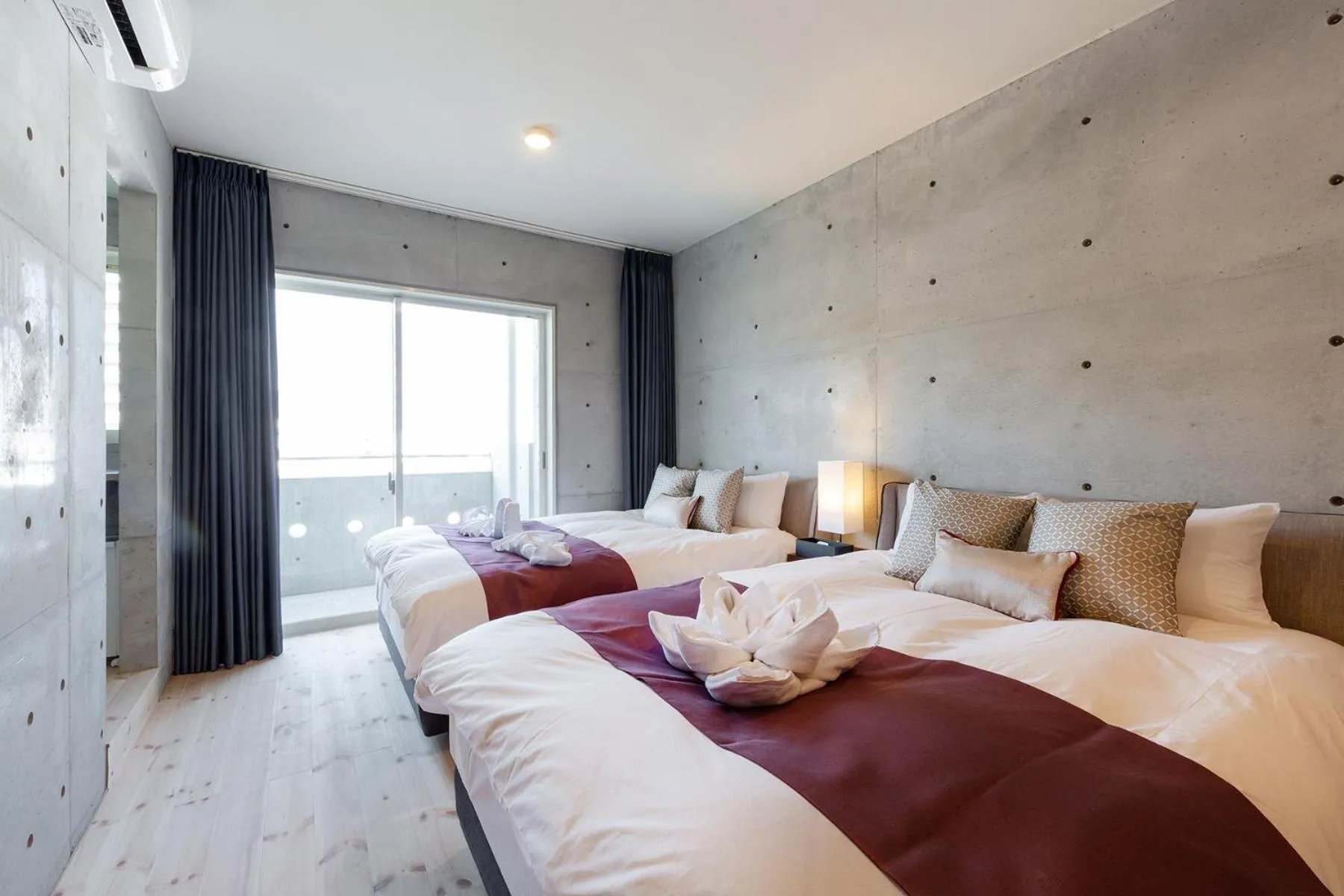 Bed in Tamatsukuri Daifuji Kan