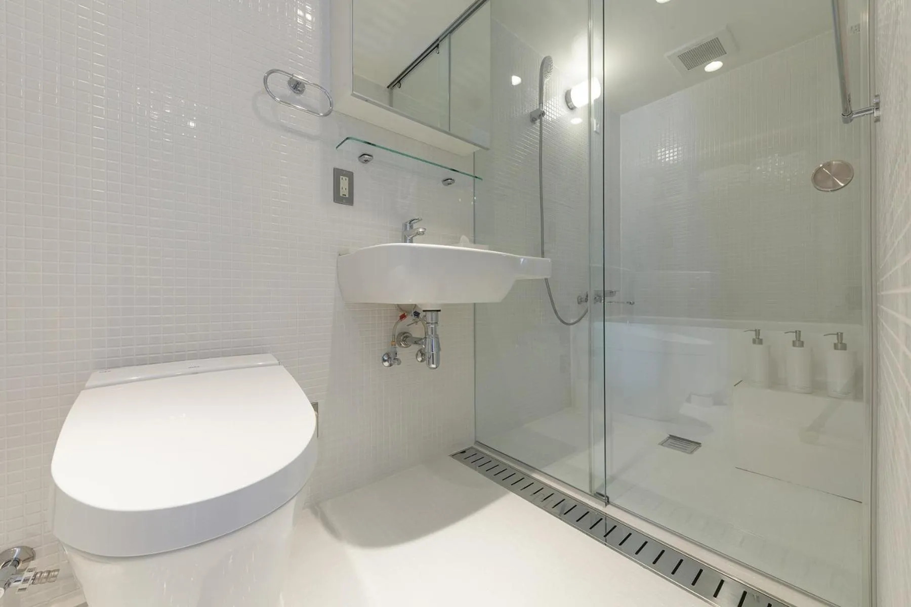 Bathroom in Tamatsukuri Daifuji Kan