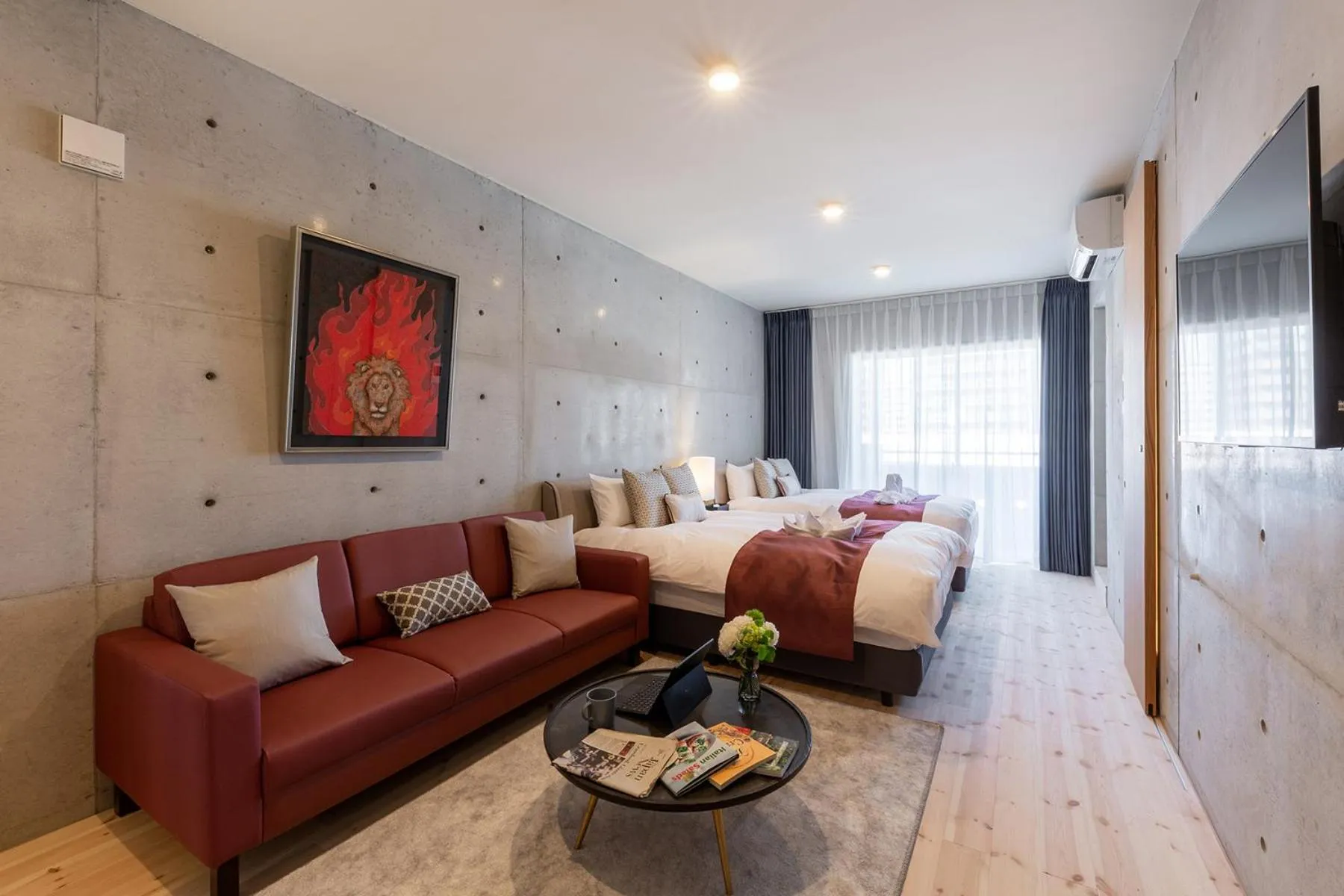 Photo of the whole room in Tamatsukuri Daifuji Kan