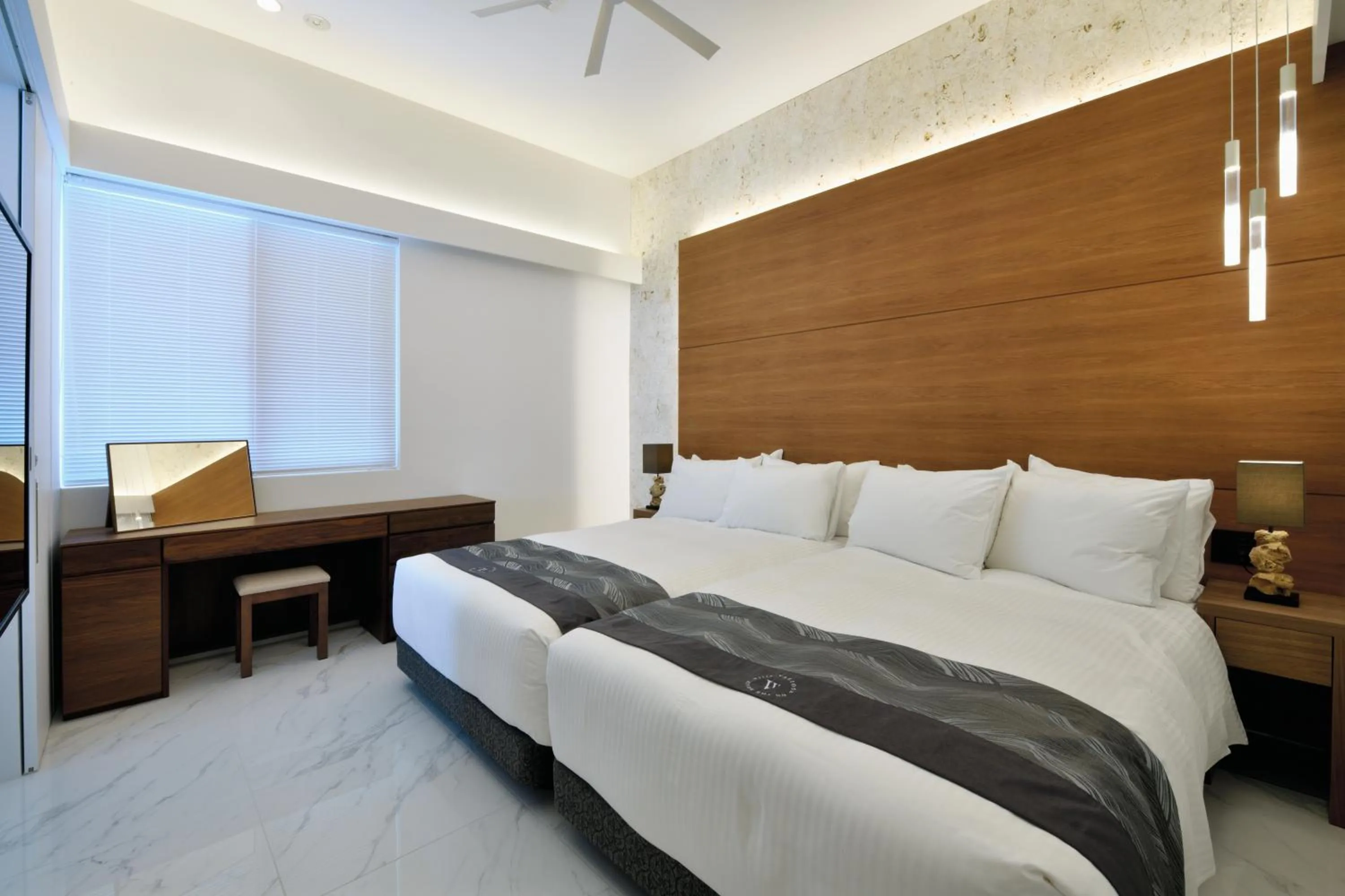 Bed in Villa VALIOSA ON THE BEACH