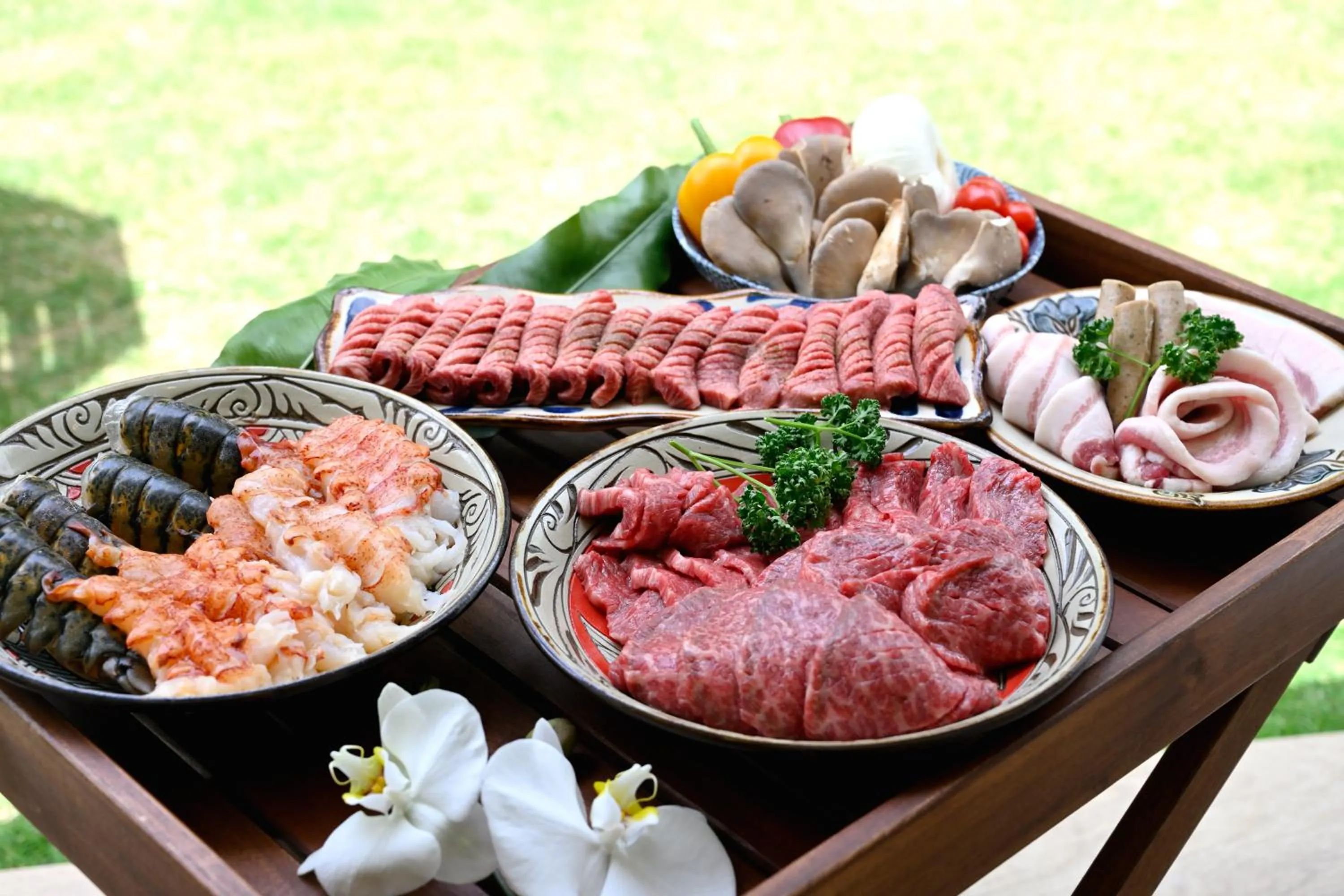 Food in Villa VALIOSA ON THE BEACH