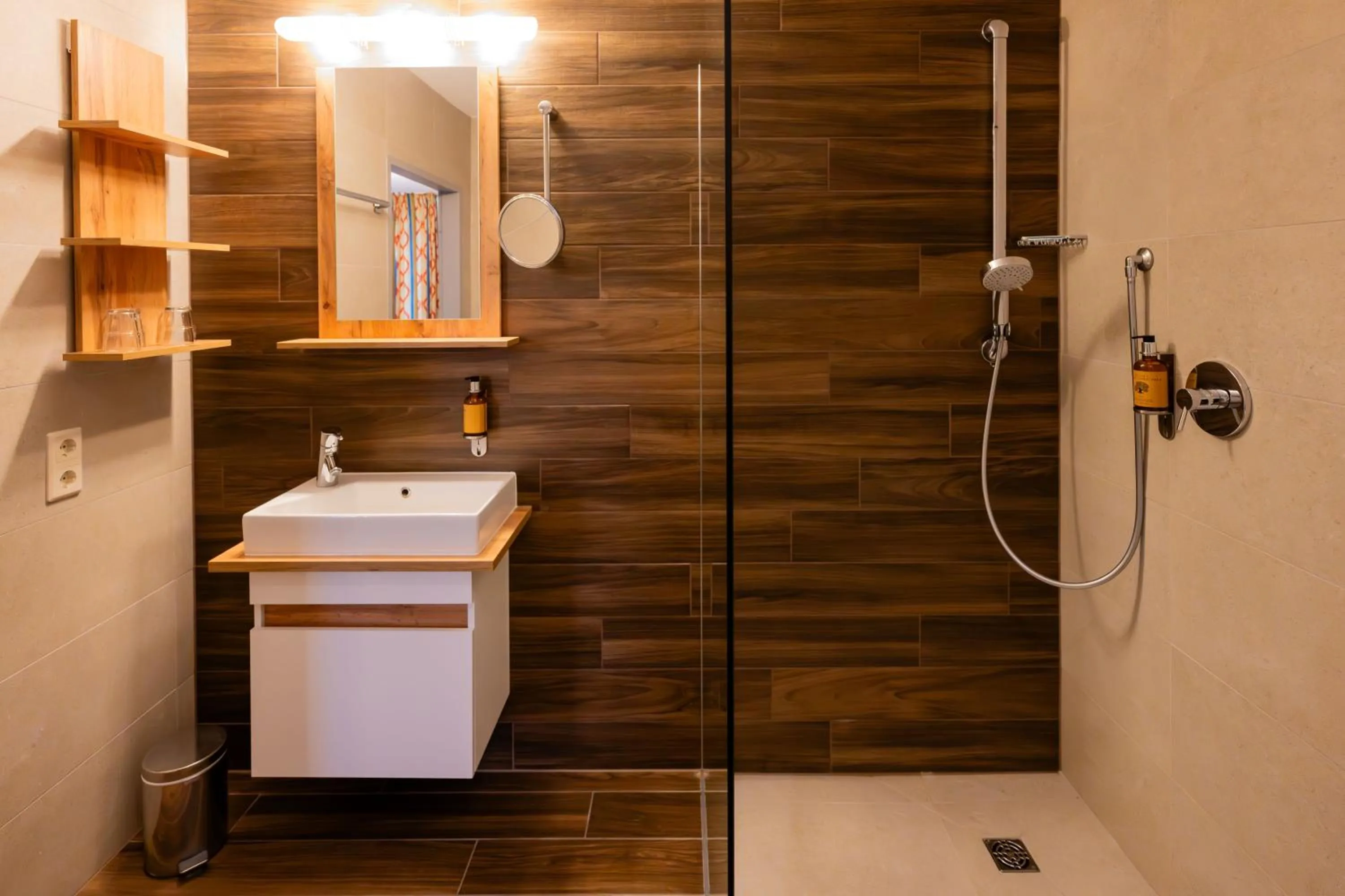 Bathroom in Parkhotel Hohnstein by STEIGER Hotels