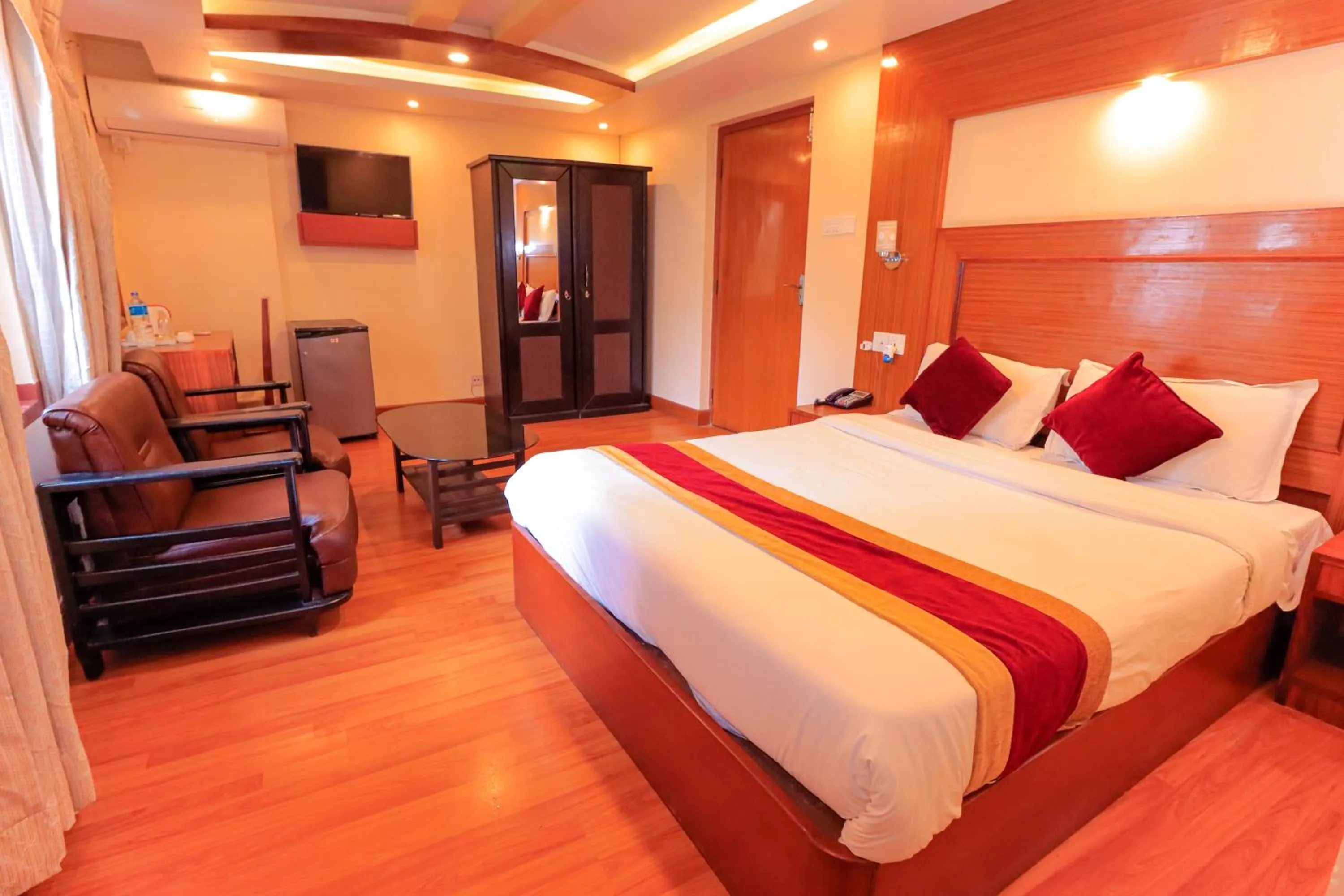 Bedroom, Bed in Everland Kathmandu Hotel