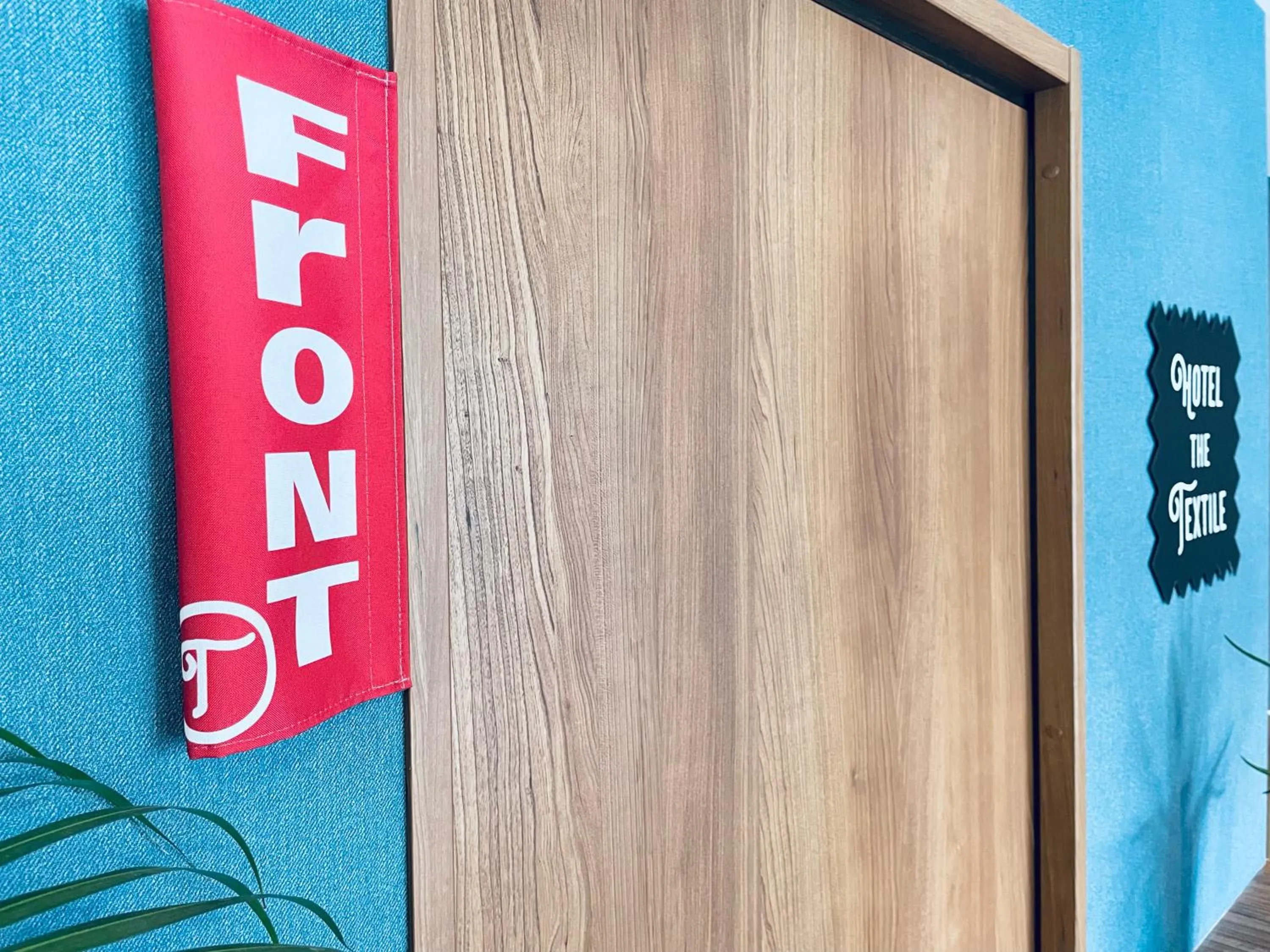 Lobby or reception in hotel the textile