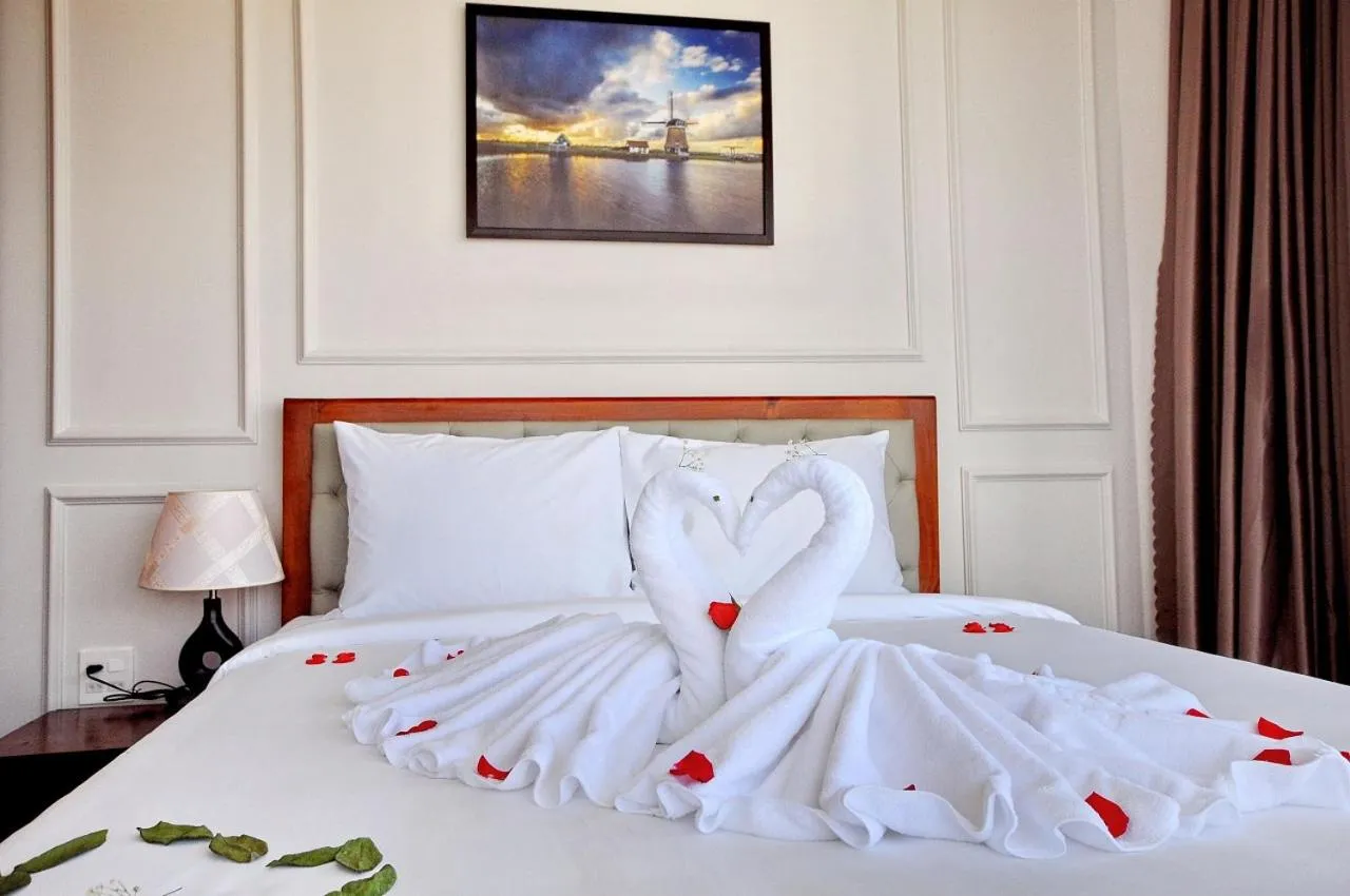 Bed in Sunflower Hotel Phú Yên