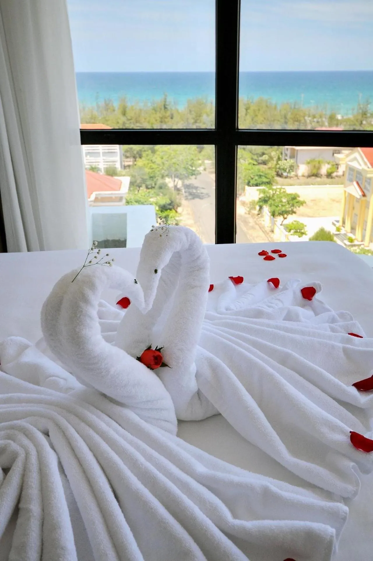 Bed in Sunflower Hotel Phú Yên