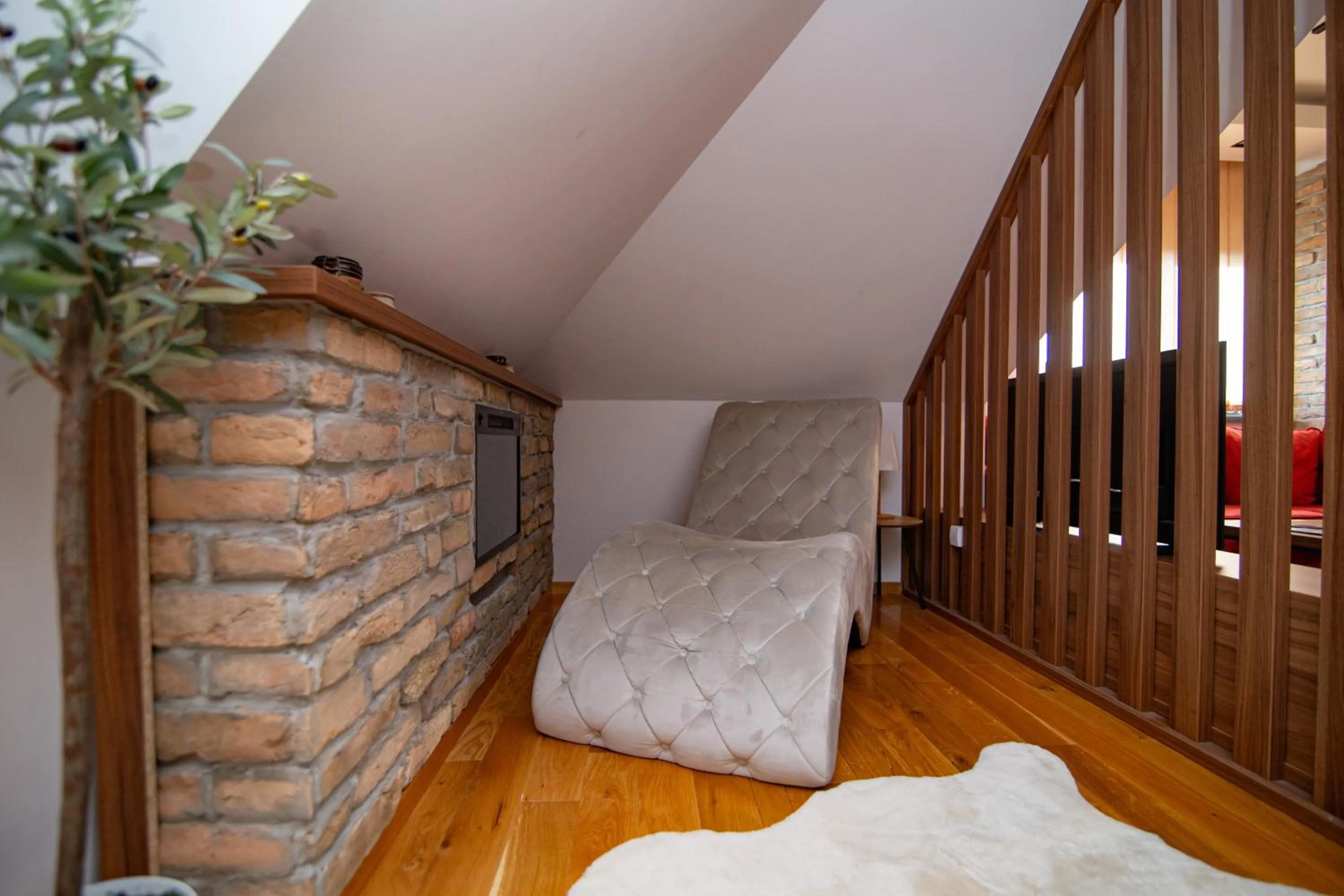 Living room, Bed in Titova Vila Zlatibor