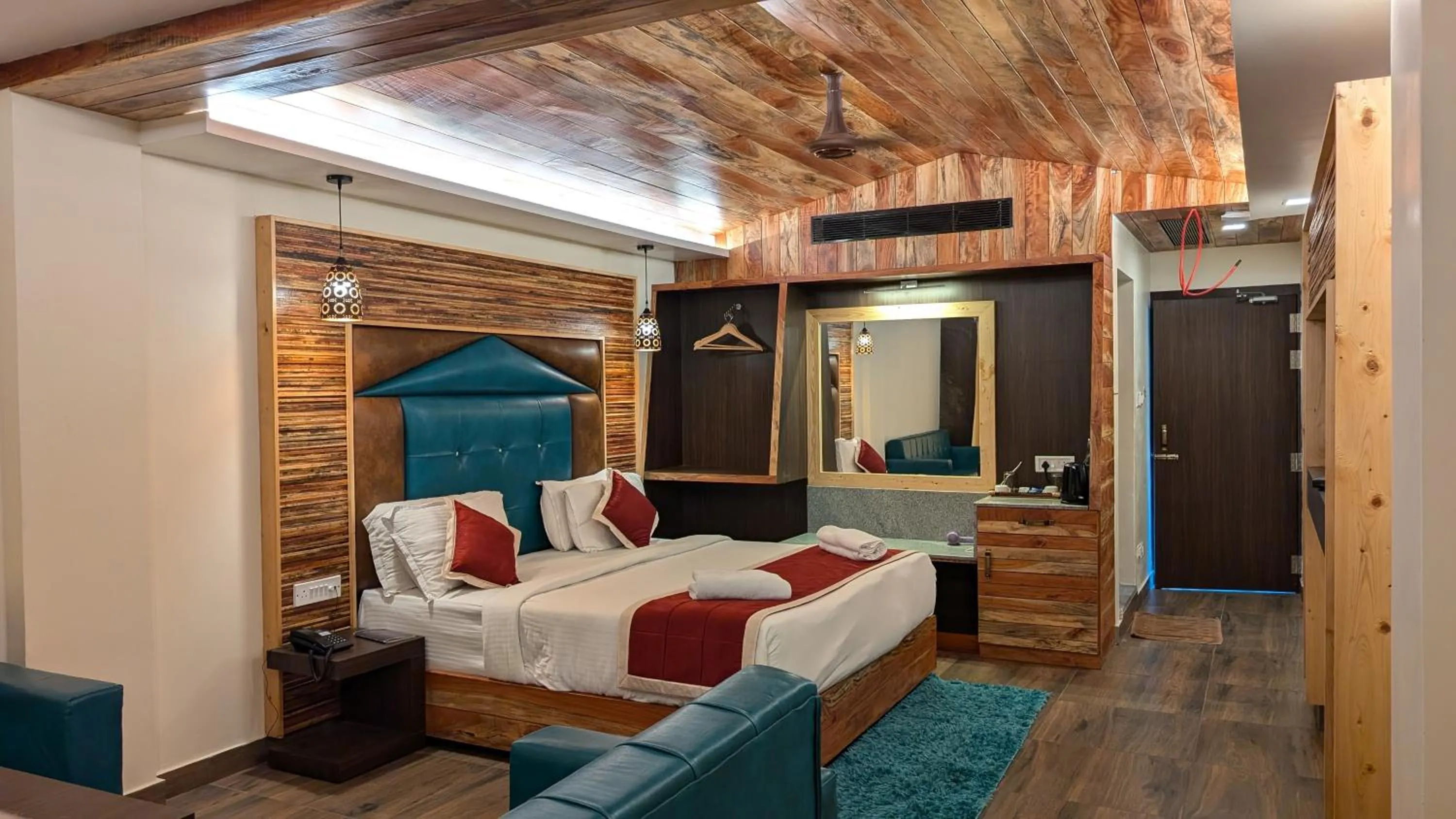 Bed in Pearl Park Beach Resort Private Limited