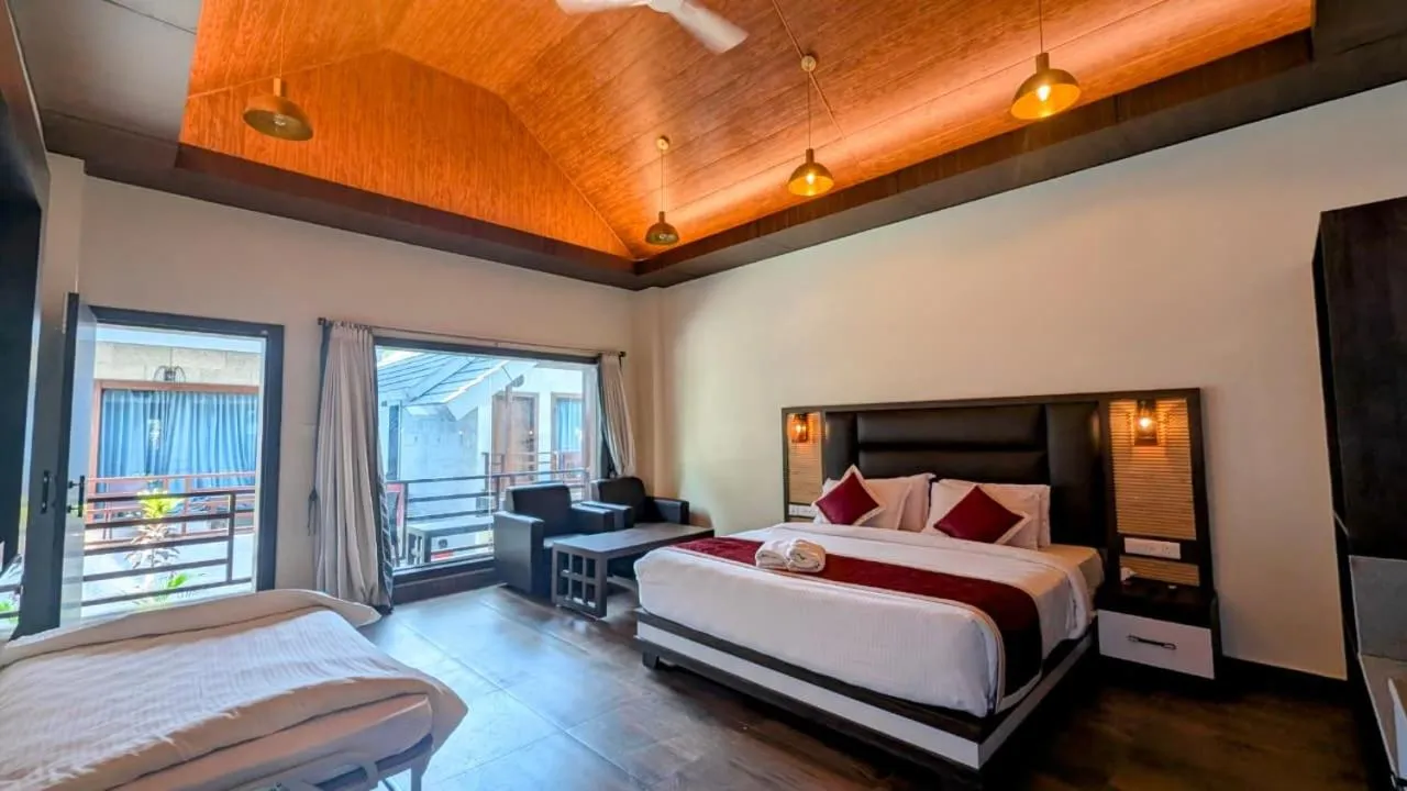 Bed in Pearl Park Beach Resort Private Limited