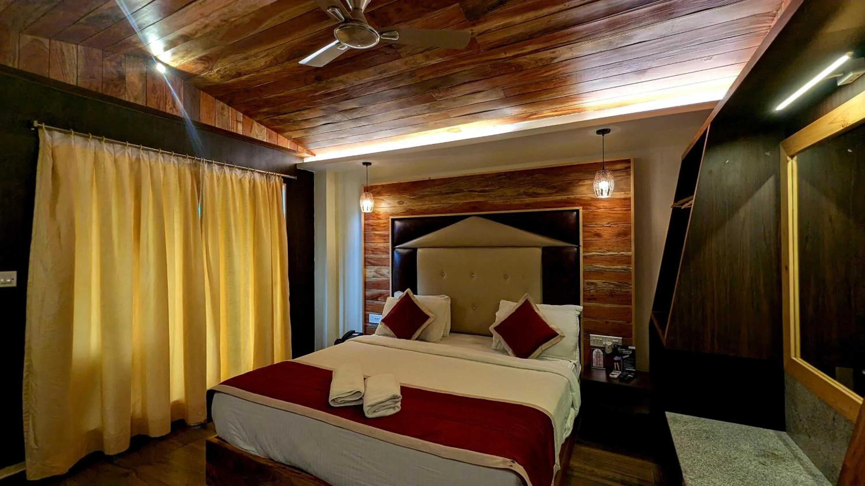 Bed in Pearl Park Beach Resort Private Limited