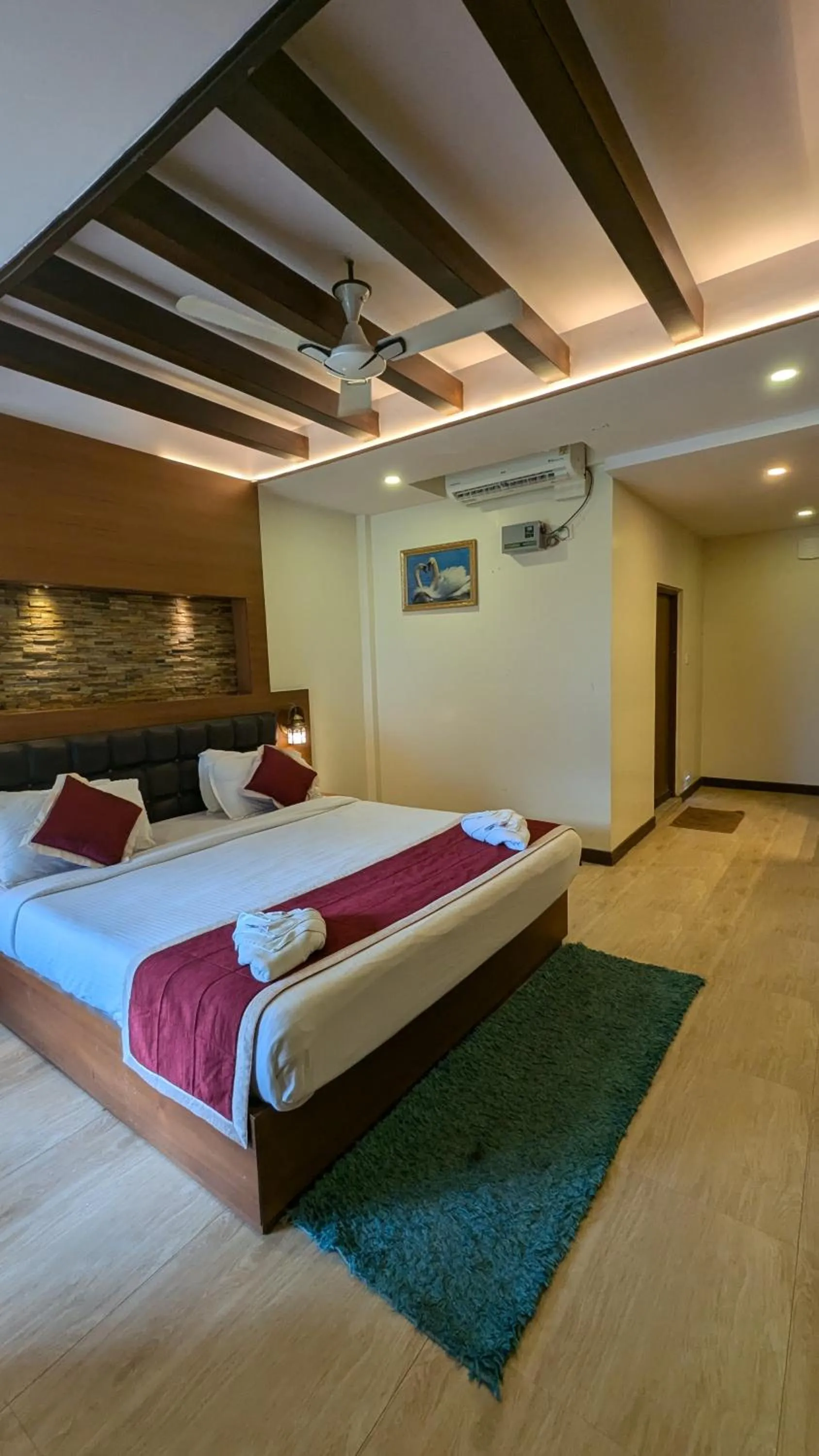 Bed in Pearl Park Beach Resort Private Limited
