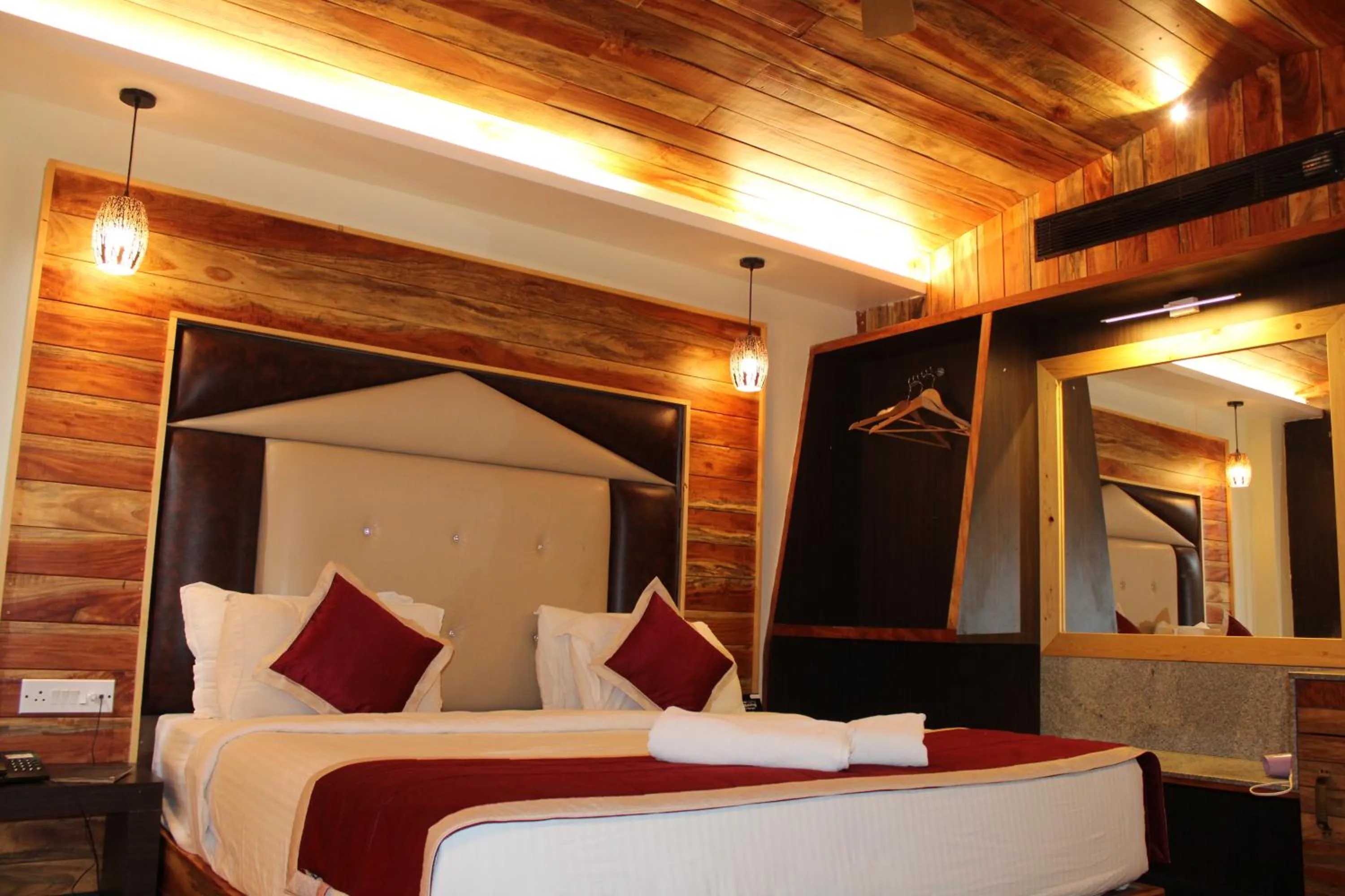 Bed in Pearl Park Beach Resort Private Limited