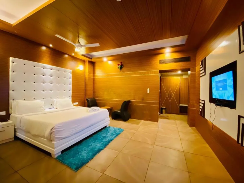 Bed in Pearl Park Beach Resort Private Limited