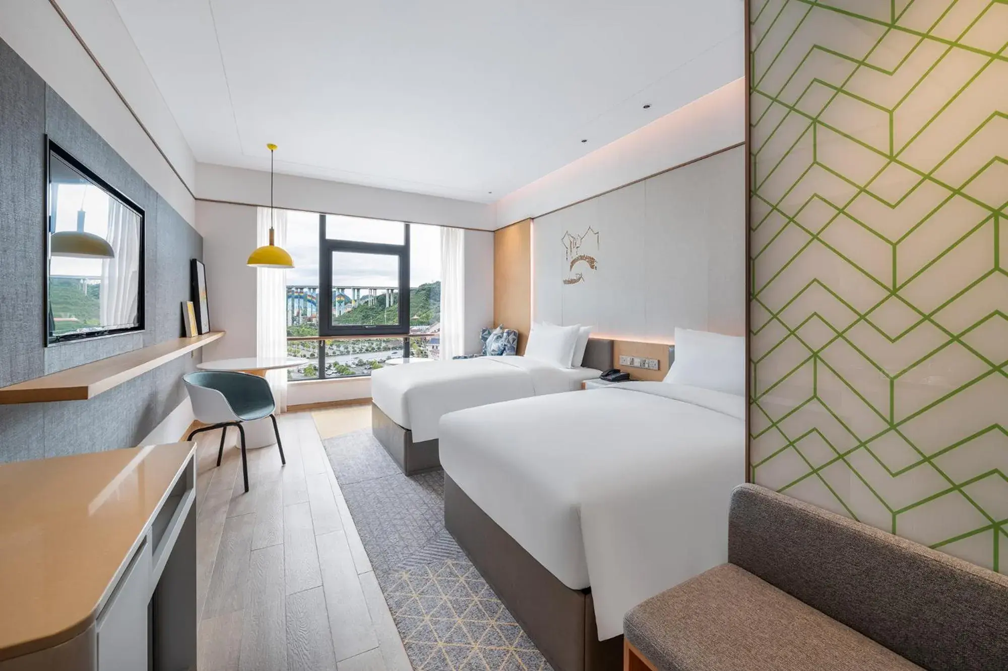 Photo of the whole room, Bed in Holiday Inn Tongren Wanshan by IHG Photo of the whole room, Bed in Holiday Inn Tongren Wanshan by IHG