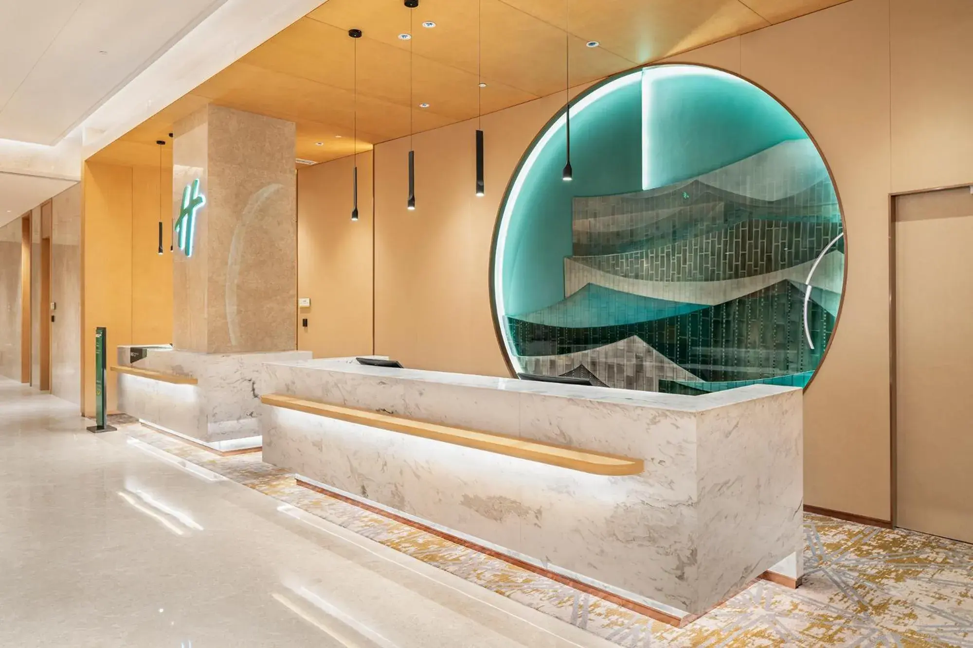 Lobby or reception in Holiday Inn Tongren Wanshan by IHG Lobby or reception in Holiday Inn Tongren Wanshan by IHG