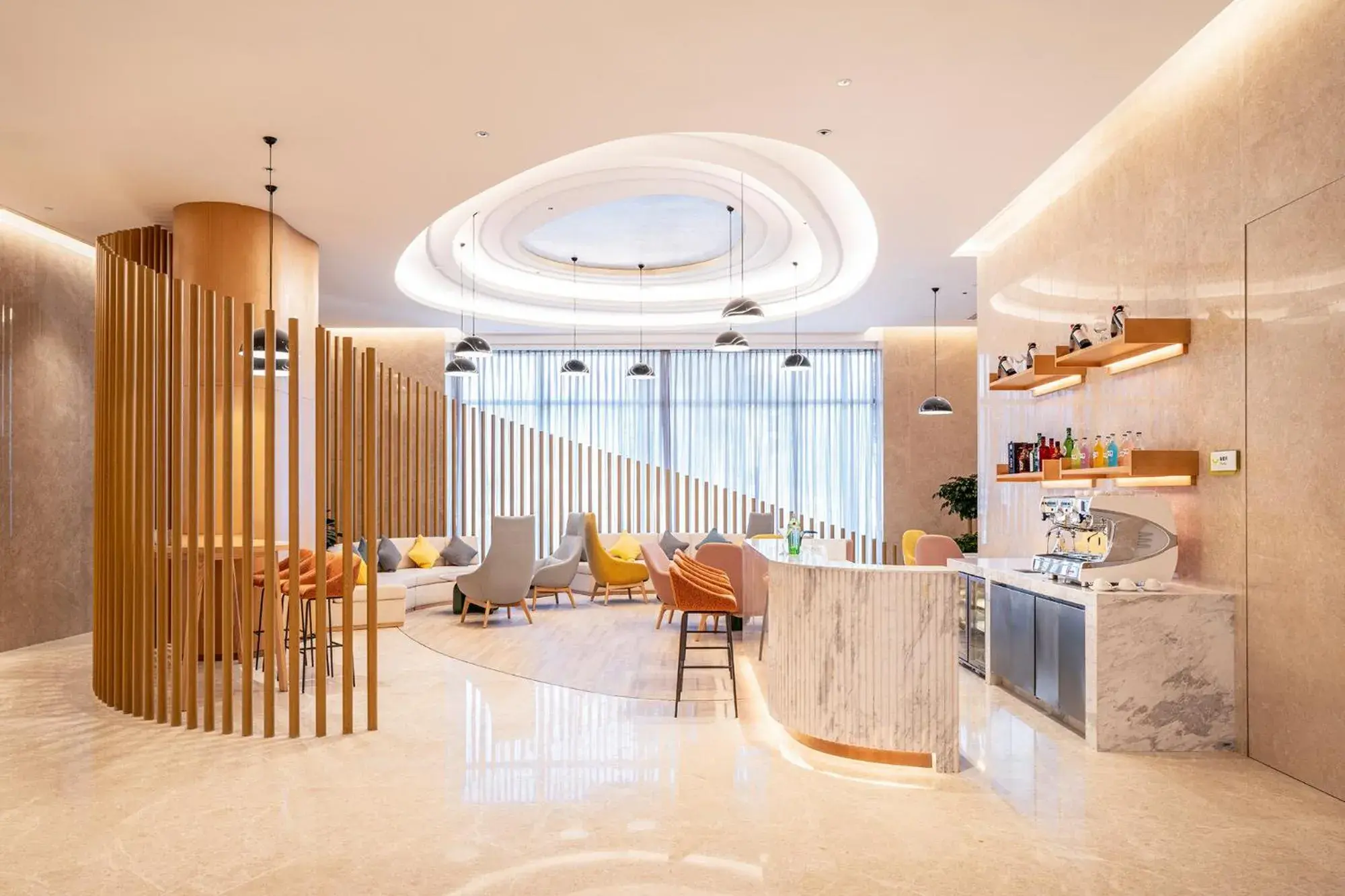 Lobby or reception in Holiday Inn Tongren Wanshan by IHG Lobby or reception in Holiday Inn Tongren Wanshan by IHG