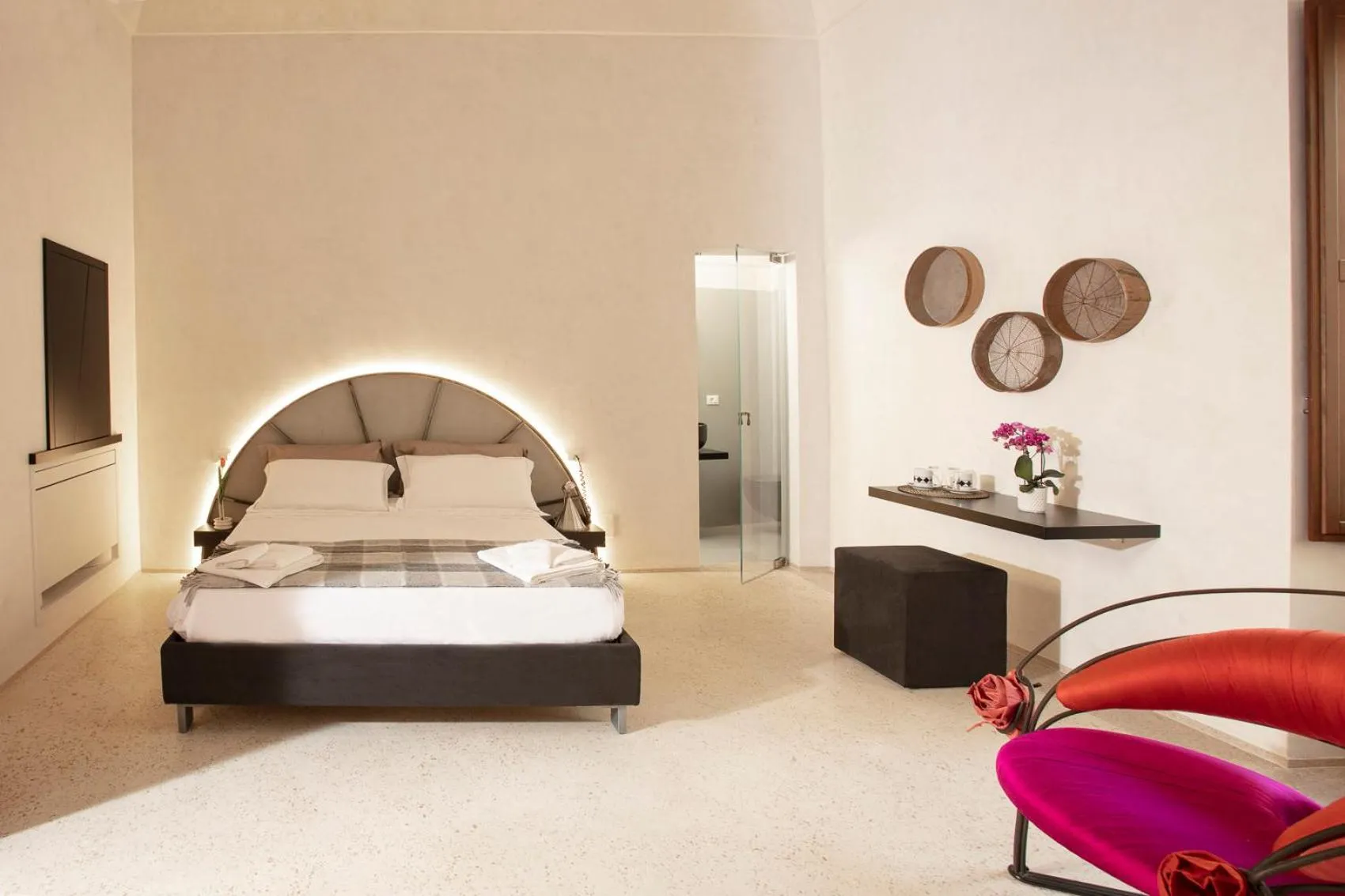 Photo of the whole room, Bed in Palazzo Donna Titì