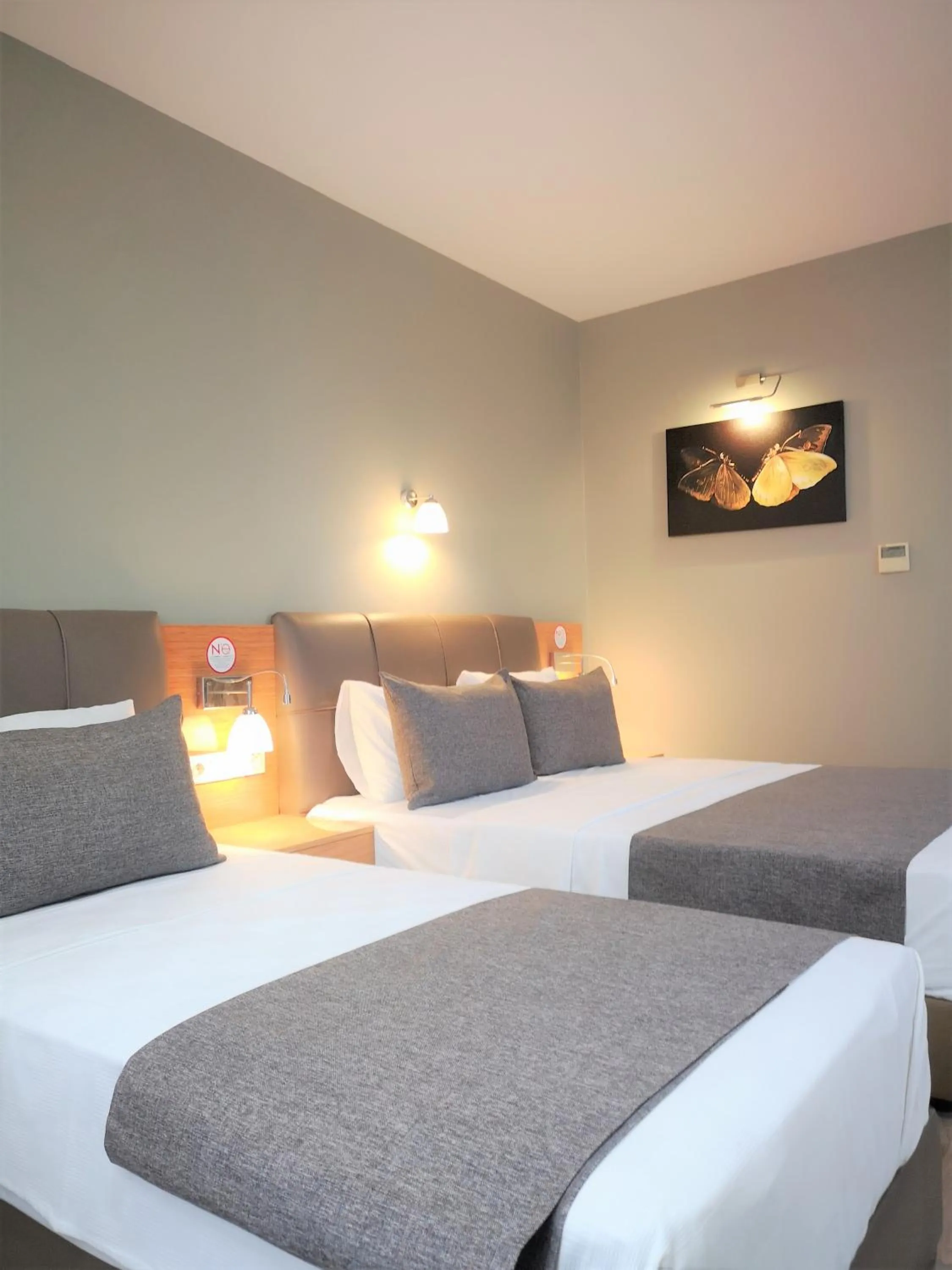 Bed in Grand Park Hotel Istanbul Beylikduzu