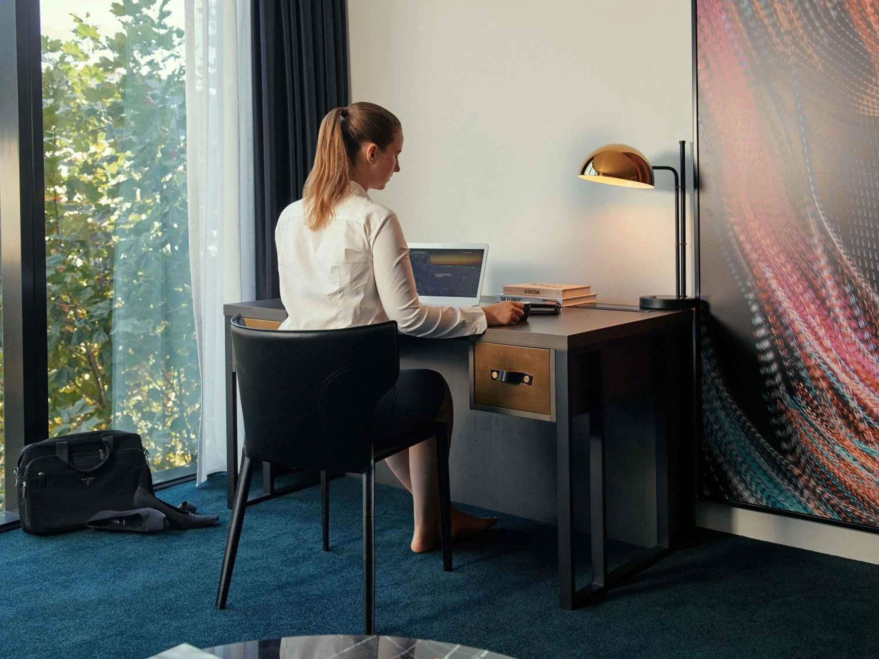 Bedroom in Movenpick Hotel Melbourne On Spencer