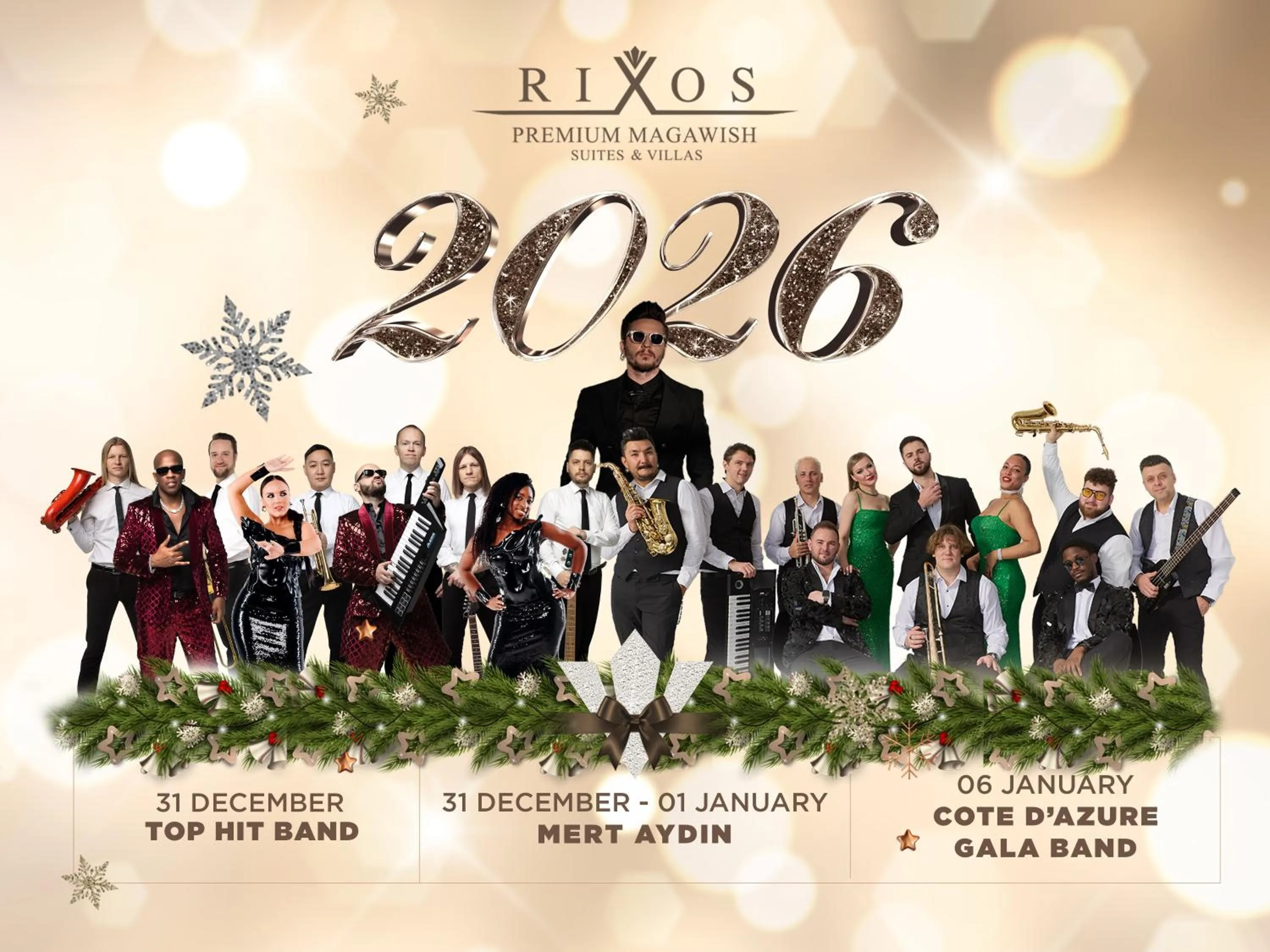 Entertainment in Rixos Premium Magawish Suites and Villas- Ultra All-Inclusive